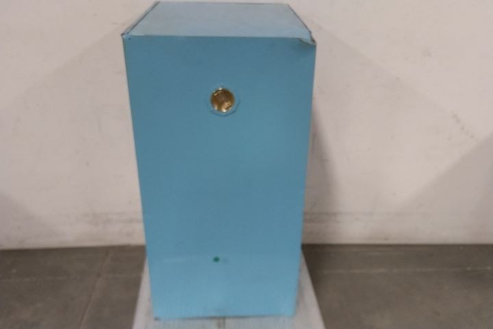 Justrite 891202 12 Gal Cap Blue Steel Corrosives Safety Cabinet