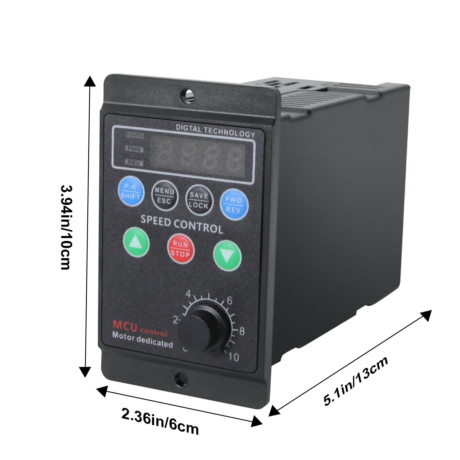 750W Single To 3 Phase VFD Variable Frequency Drive 110V 220V Converter AC Motor