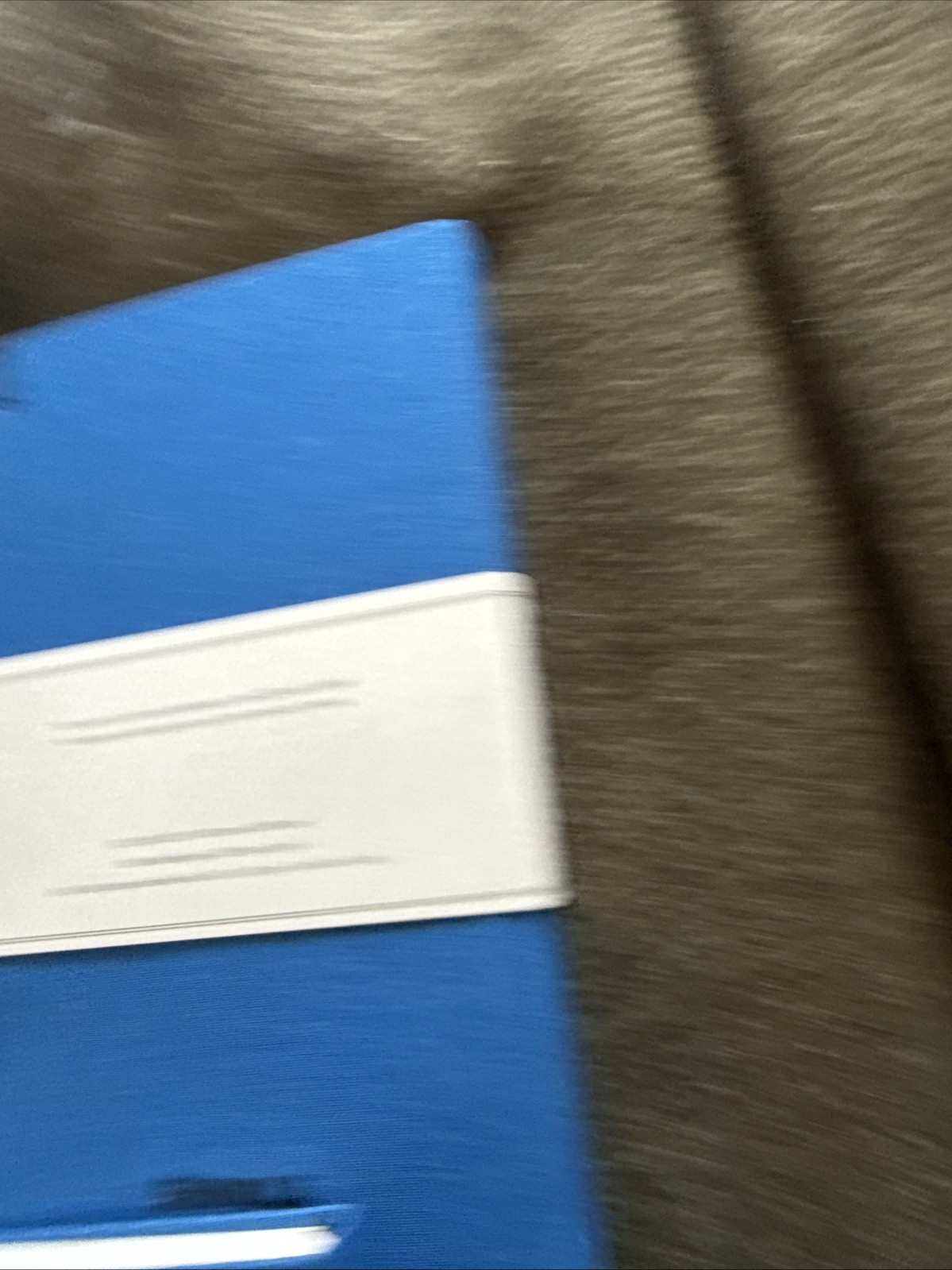 4 – Shinola Detroit Ruled Hard Linen Journals – Blue – Unused – Advert Logo