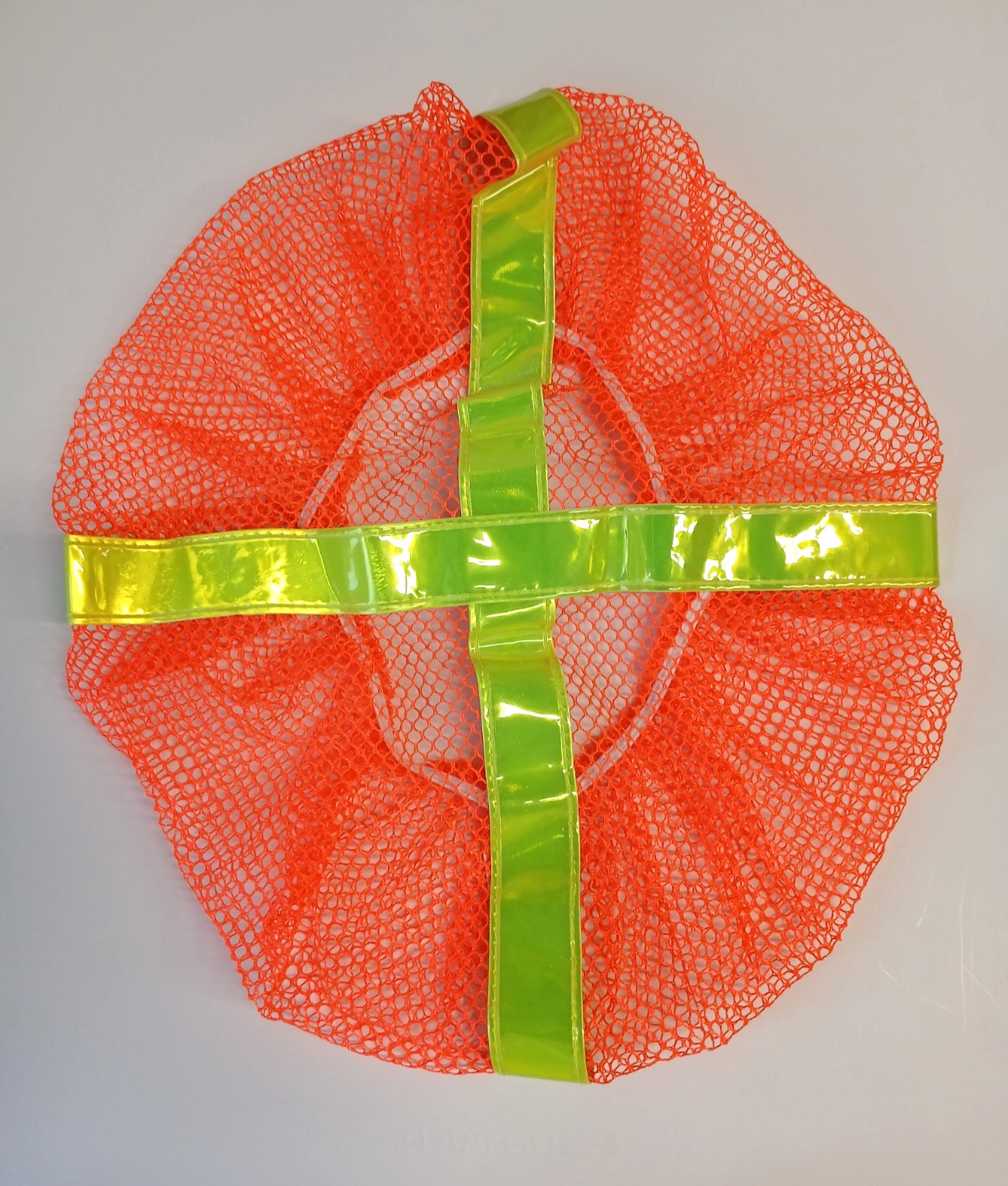 OCCUNOMIX V896-RO Hard Hat Cover,Polyester Mesh,Orange