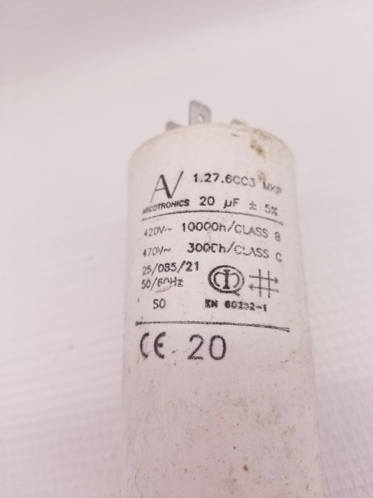 1 pc AV Arcotronics 1.27.6CC3 MKP 2.5uf ±5% 420V 470V Made BULGARIA #G2318 XH