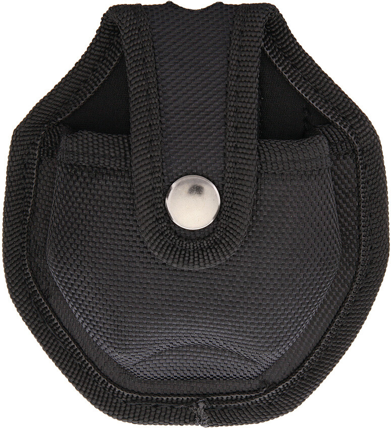 Uzi Handcuff Case Black Nylong 4.5″ Snap Closure w/ Clip CUFFCASE