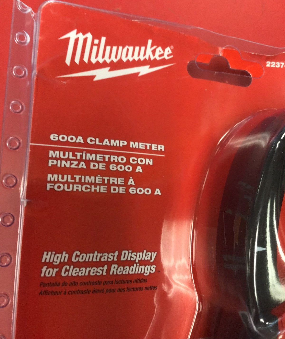 Milwaukee (2237-20) 600 Amp AC/DC Digital Clamp Meter CATIII **NIB**