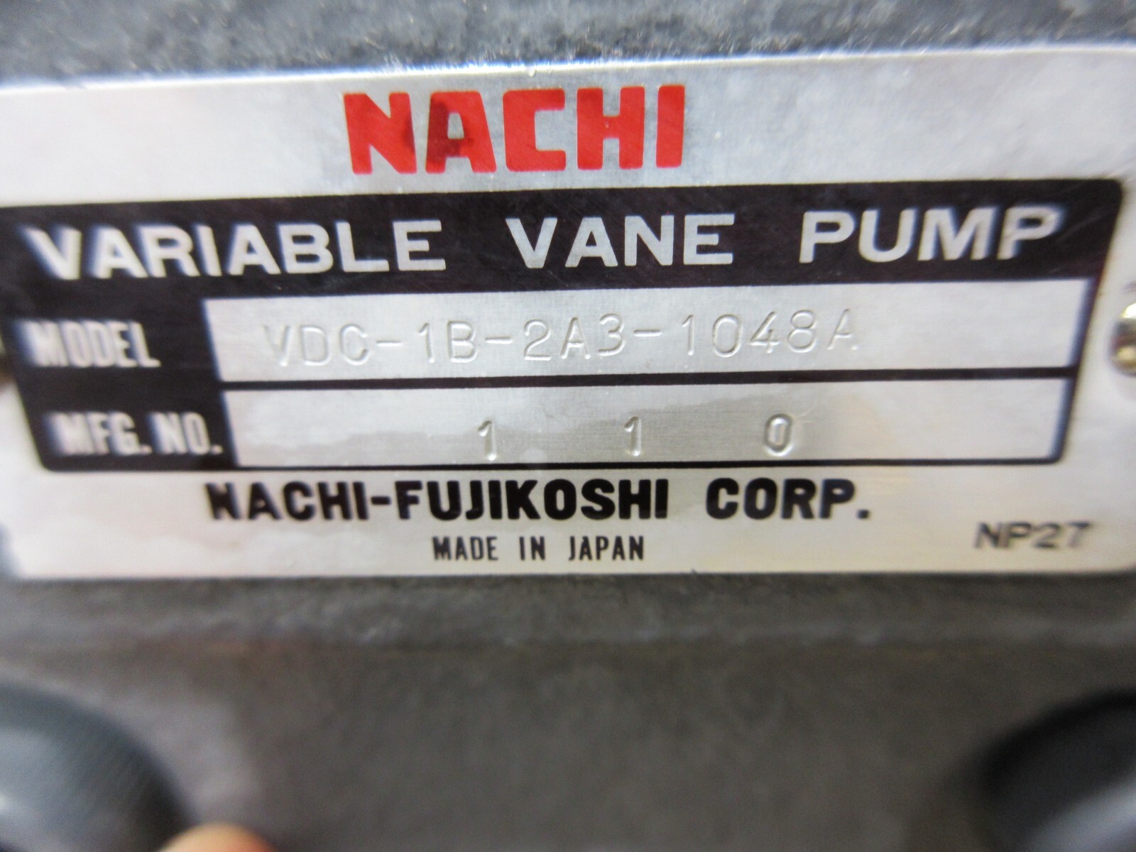 *SPECIAL*MAZAK MOTOR LTIS85-NR VAA-1A4B37 UVC-1A-A3-3.7-4-1048A VDC-1B-2A3-1048A