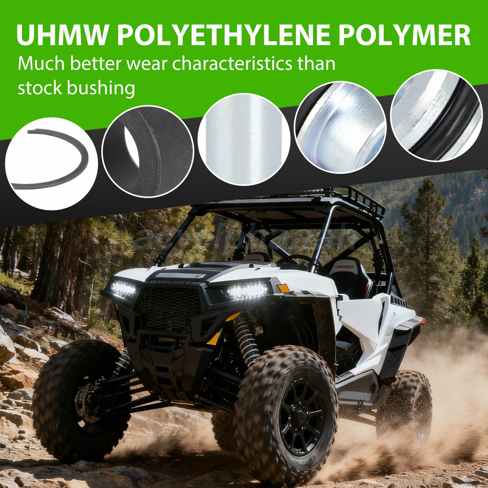 UMHW A Arm Bushing Kit for Polaris General 1000 / 4 (2017+) RZR S S4 1000 17-20