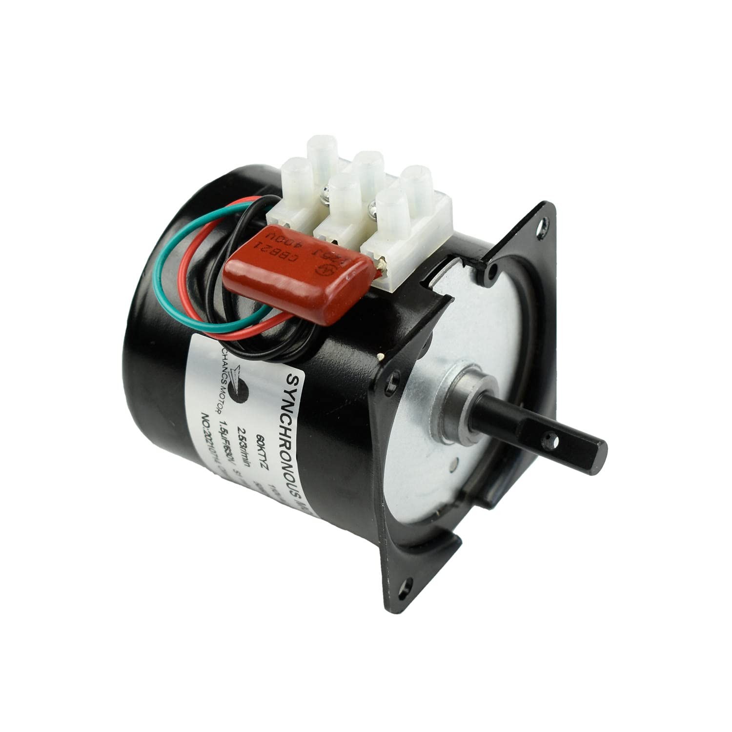 60KTYZ Synchronous Gear Motor AC 110V 8/10RPM CW/CCW Torque 100V-127V