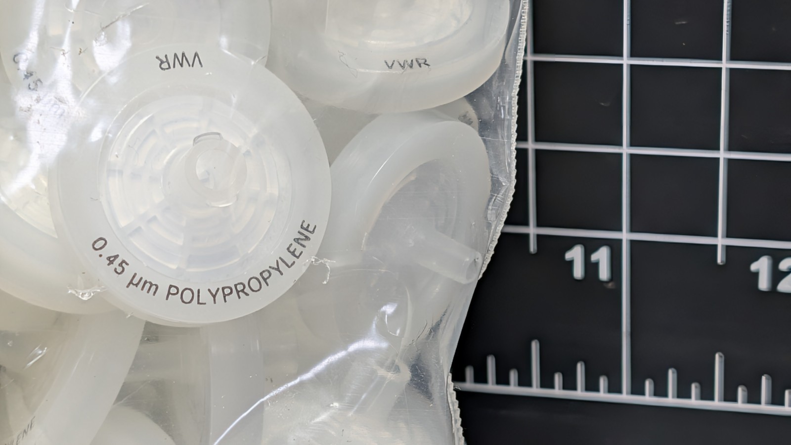 VWR Syringe Filter 25mm 0.45 μm Polypropylene Membrane 514-0065 / 28145-485
