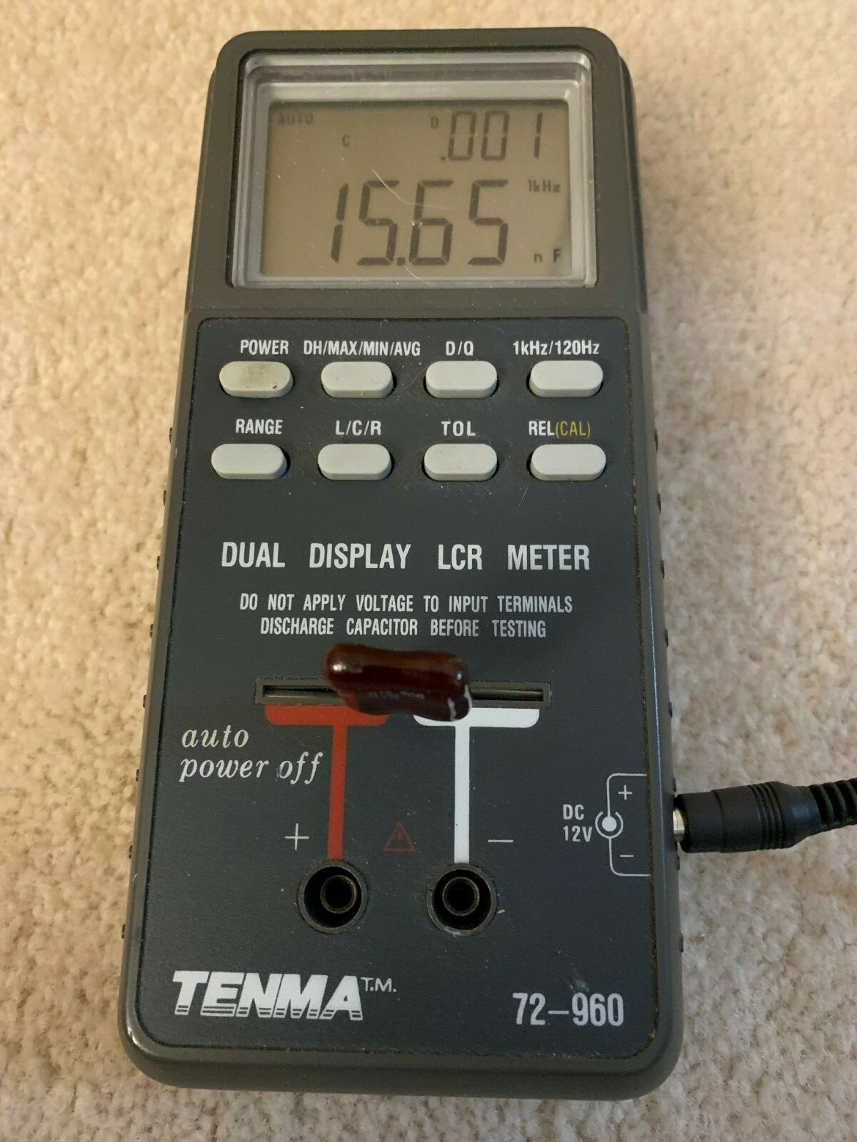 1 CDE 0.0157uF 500V 1% Mica Capacitor Radial, Between 0.015uF and 0.016uF
