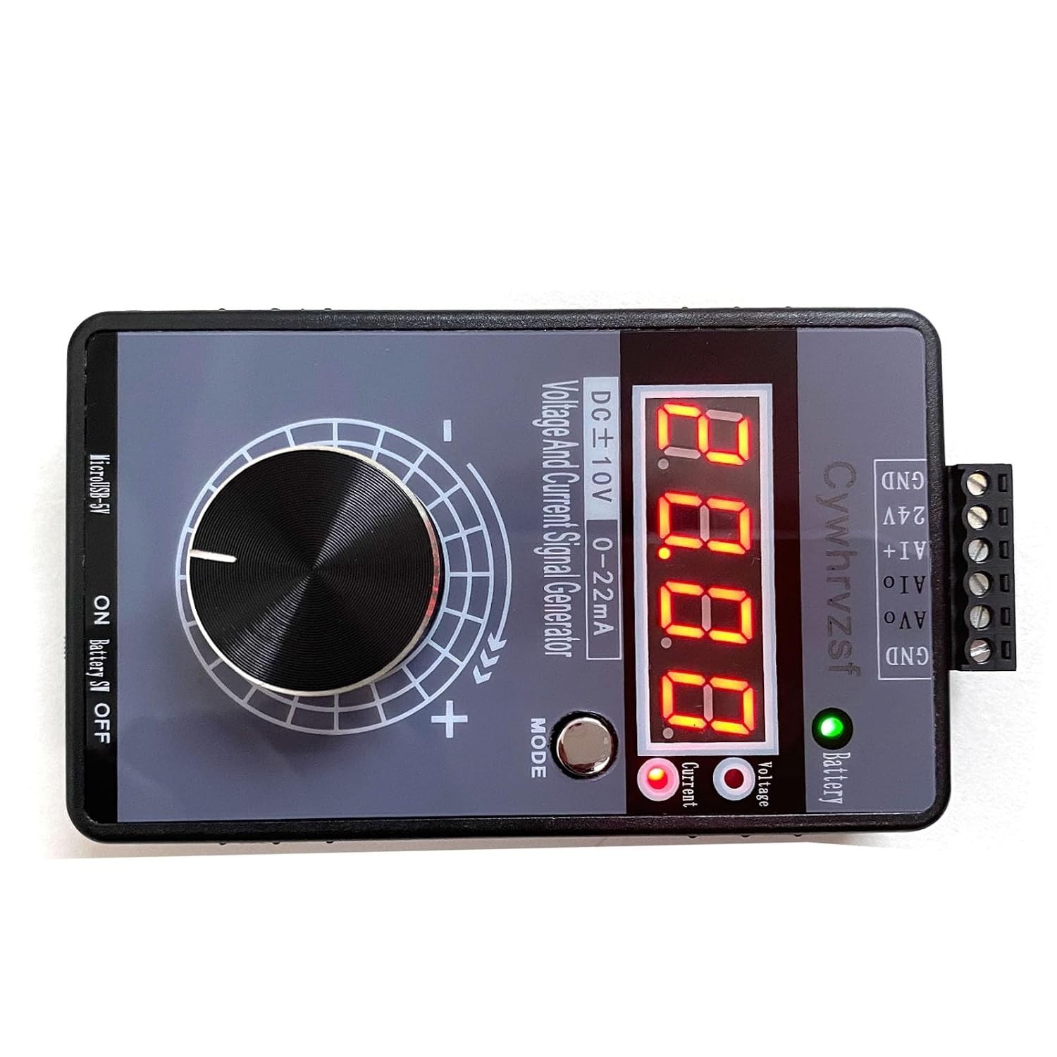 4-20mA 0-10V Signal Generator,Adjustable Voltage Current Simulator,for PLC De…