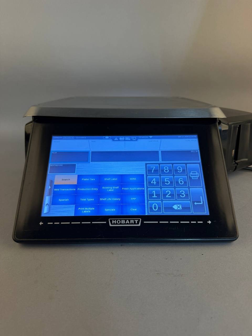 Hobart HTi-7LH26 Touchscreen Label Printing Scale | PARTS ONLY