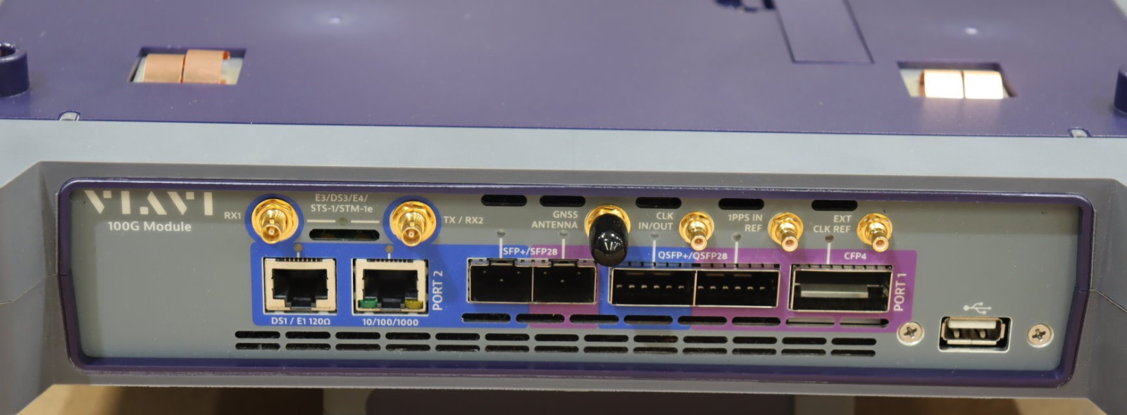 Viavi TM100GA 100G Transport Module for OneAdvisor ONA-1000 Mainframe GOOD 2 Ava