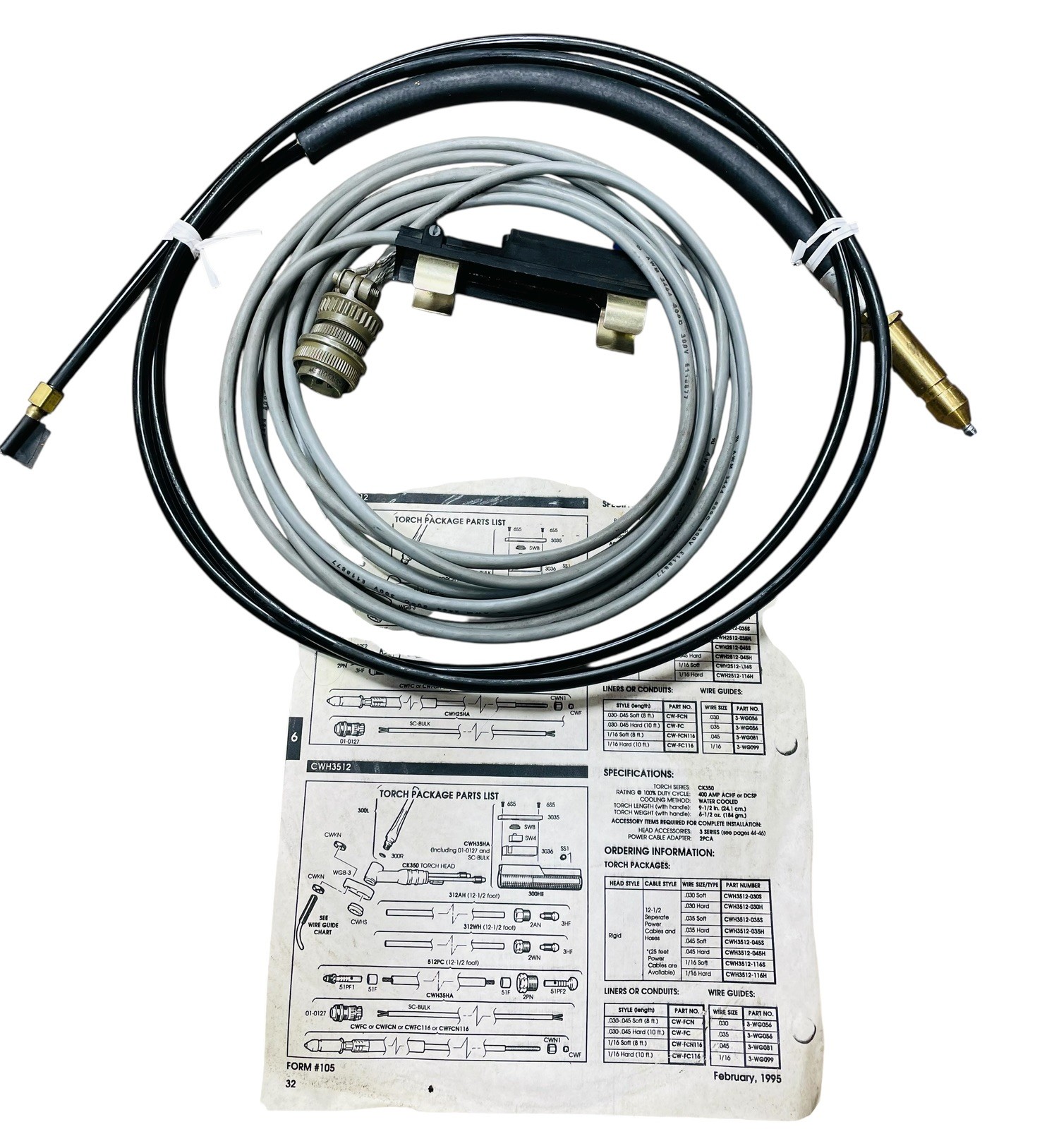CK Worldwide AMTCM-1-1-M5 Amptrak Clipper TIG Amperage Control Miller 5-Pin 15′