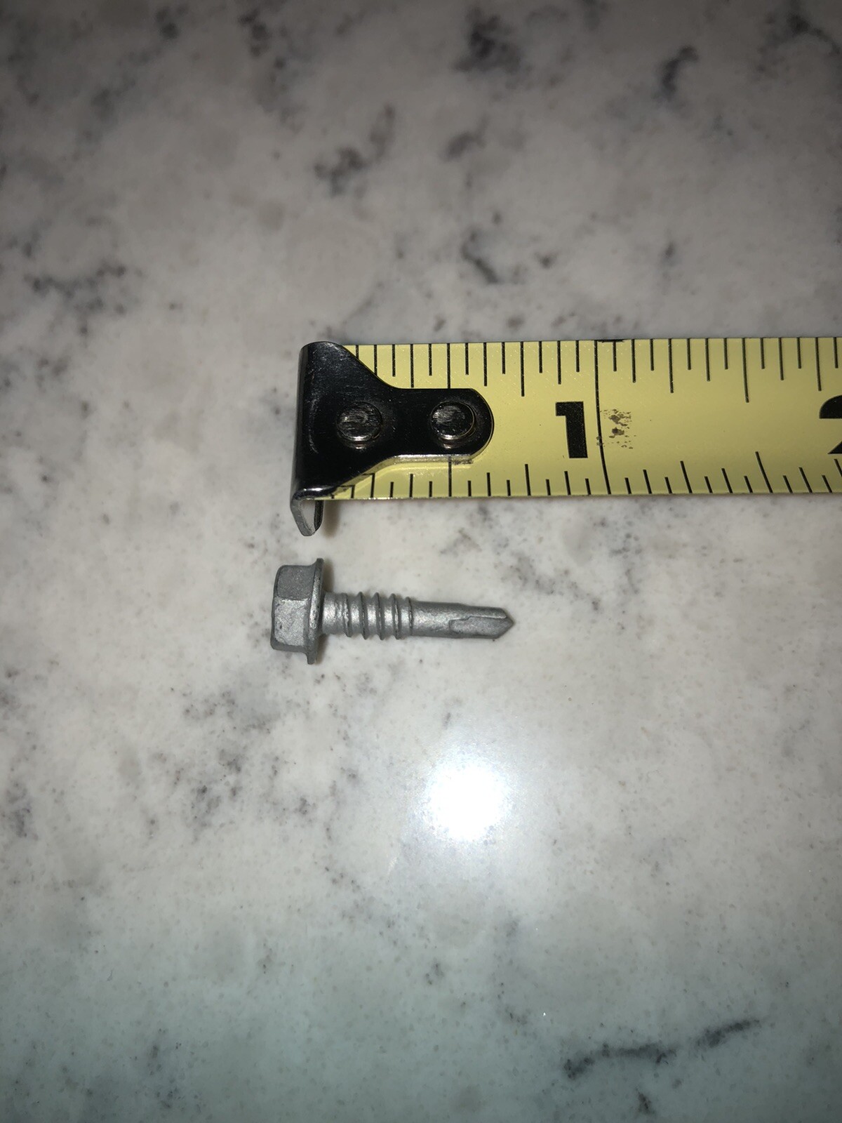 #10x 3/4″ GALVANIZED SELF DRILL Sheet Metal Screw Hex Head Washer BAG 250 5/16”