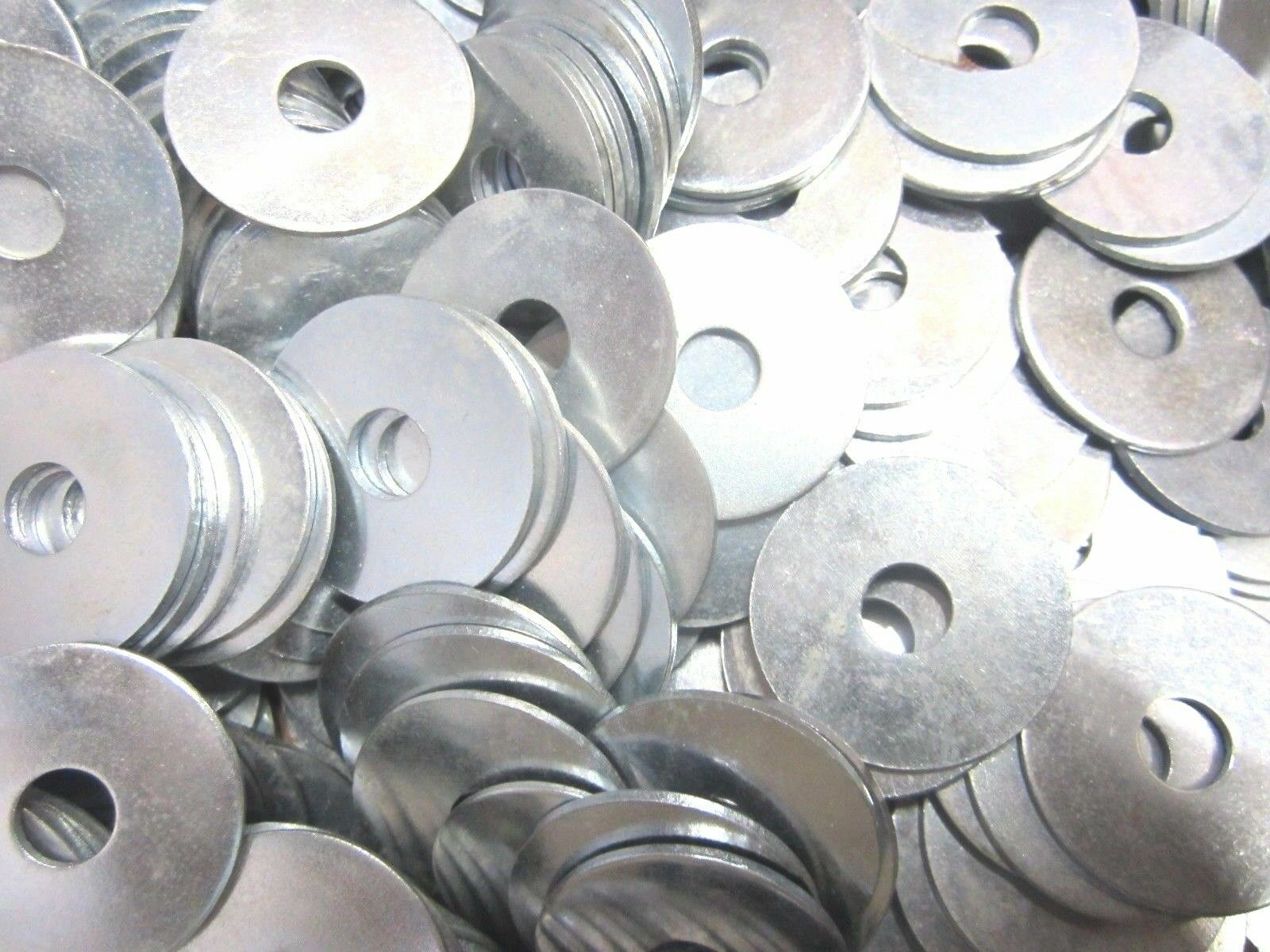 100 5/16 X 1-1/4 Fender Washers Zinc Plated
