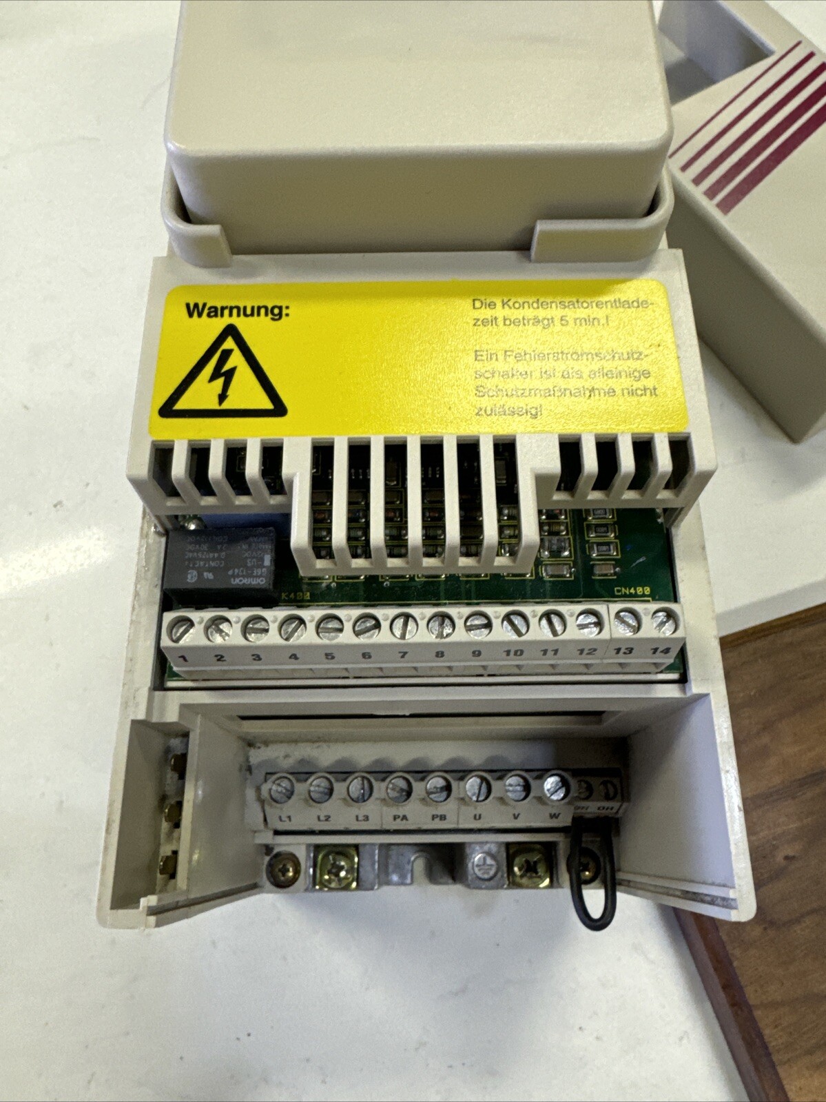 KEB 07.F4.S1D-3420/1.2 Combivert AC Drive 3PH 1.8KVA 480V 1.8A HF Filter