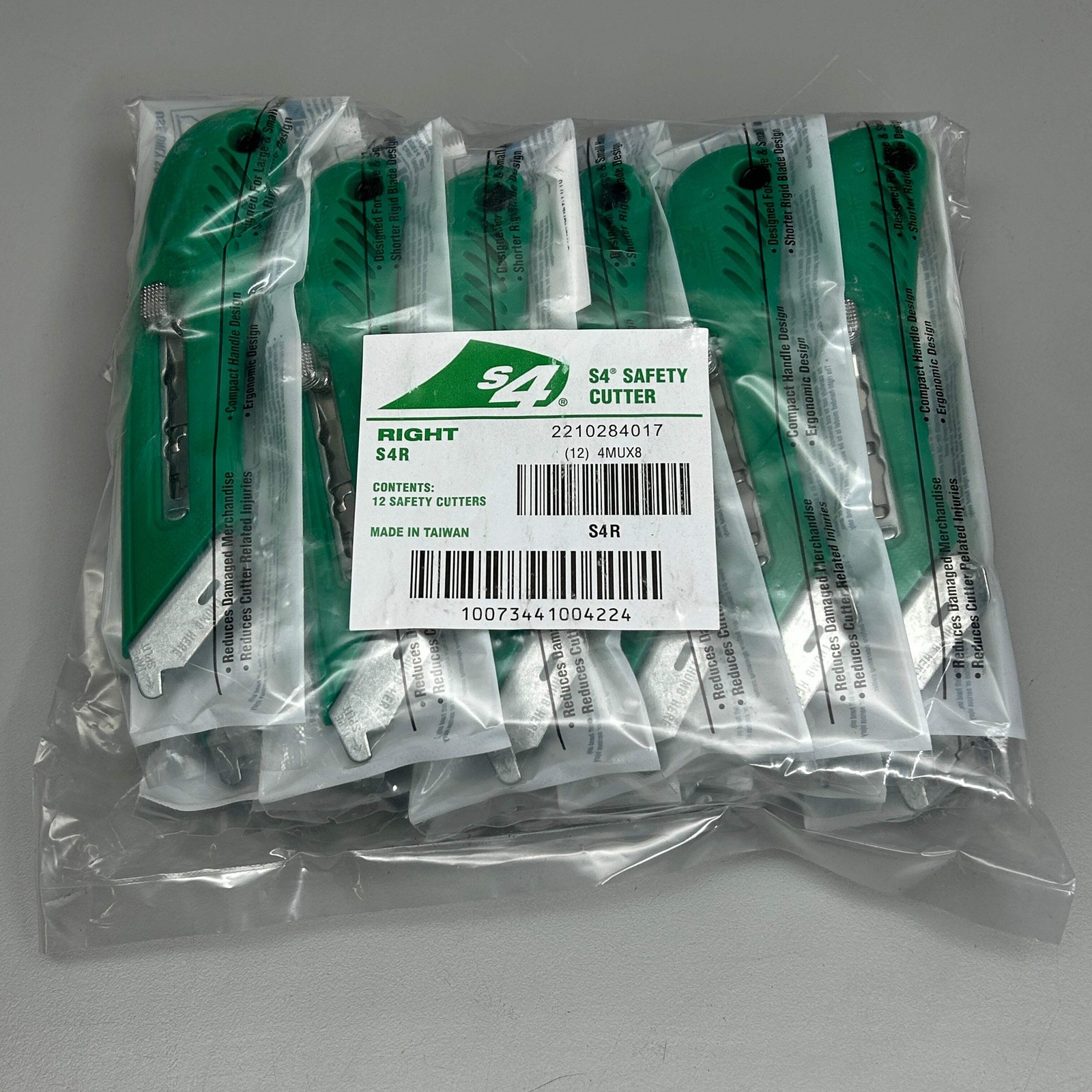 PACIFIC HANDY CUTTER 12-PACK! Right Handed Cutter with Safety Guard (New)