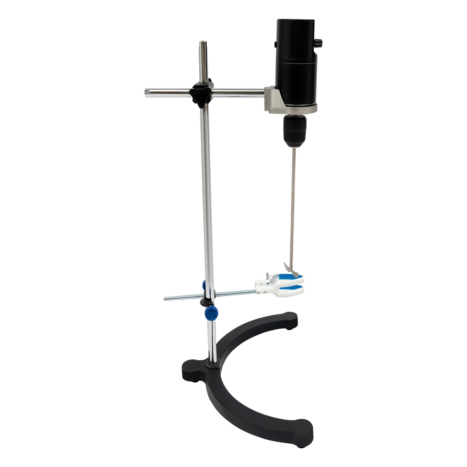 120W Adjustable Electric Overhead Stirrer Max 40L Digital Lab Mixer Time & Speed