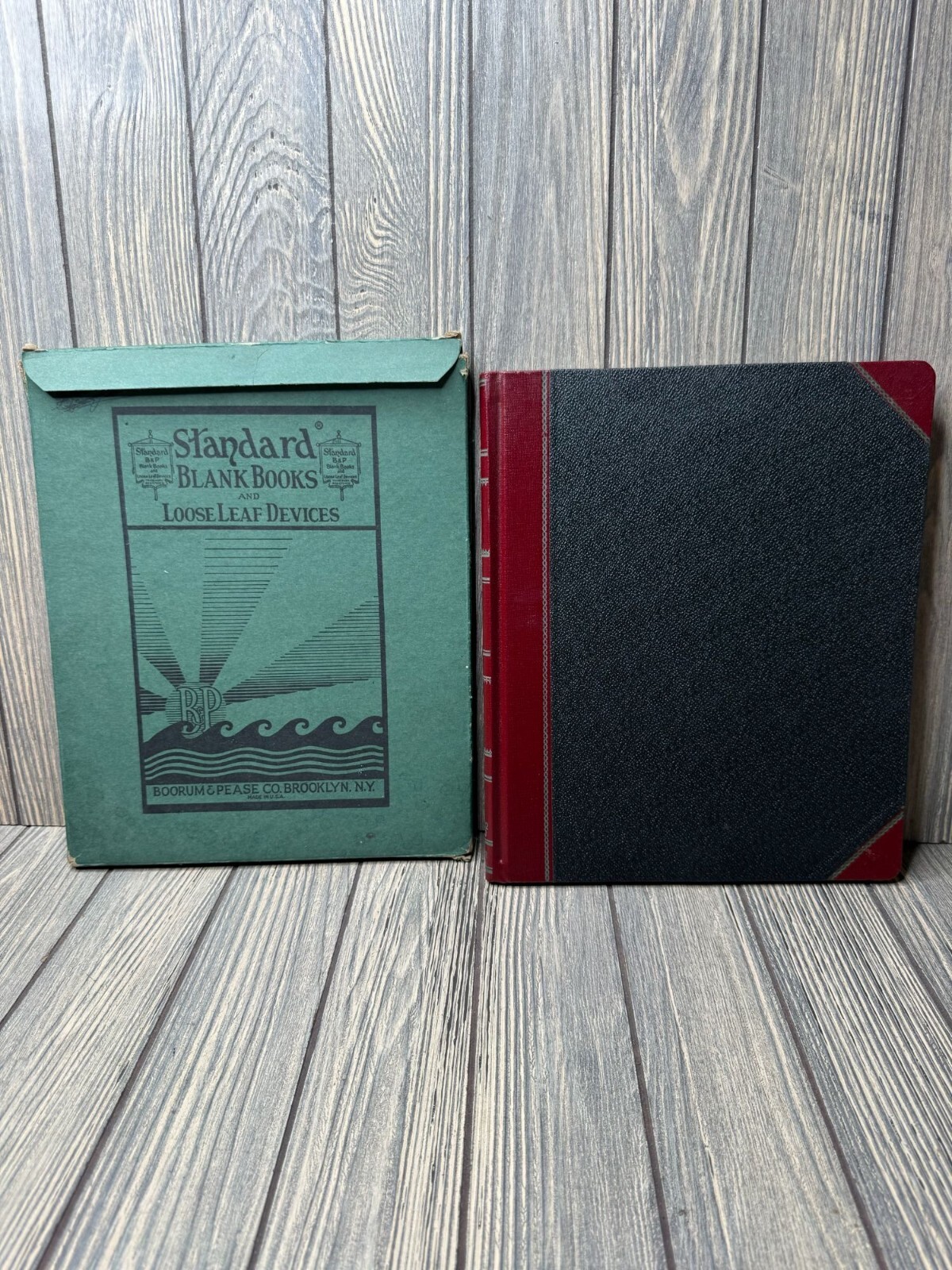 Vtg Standard Blank Books No. 1602 Ledger By Boorum & Pease Co. 150 Pages