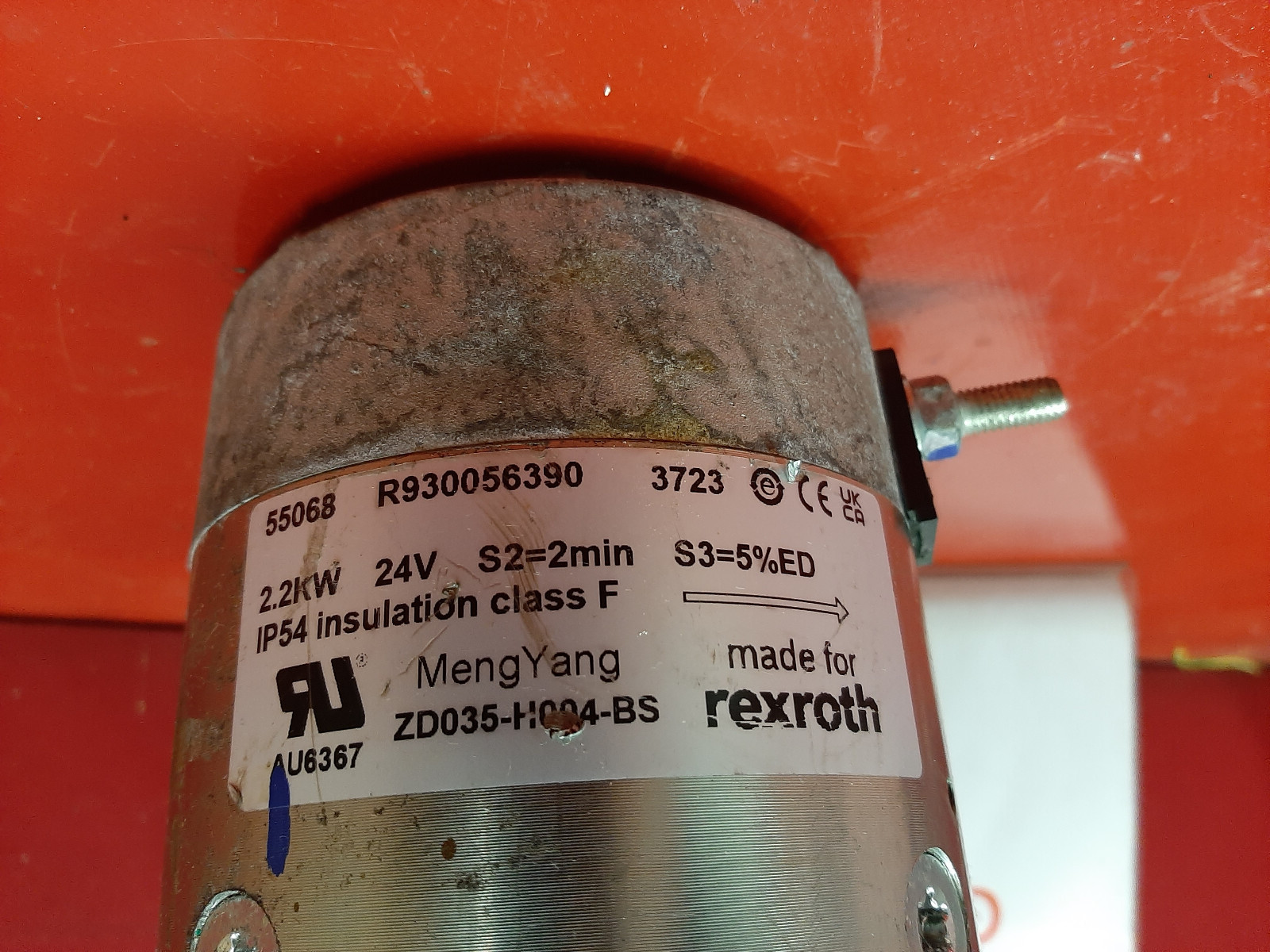 rexroth ZD035-H004-BS MengYang 2.2KW 24V