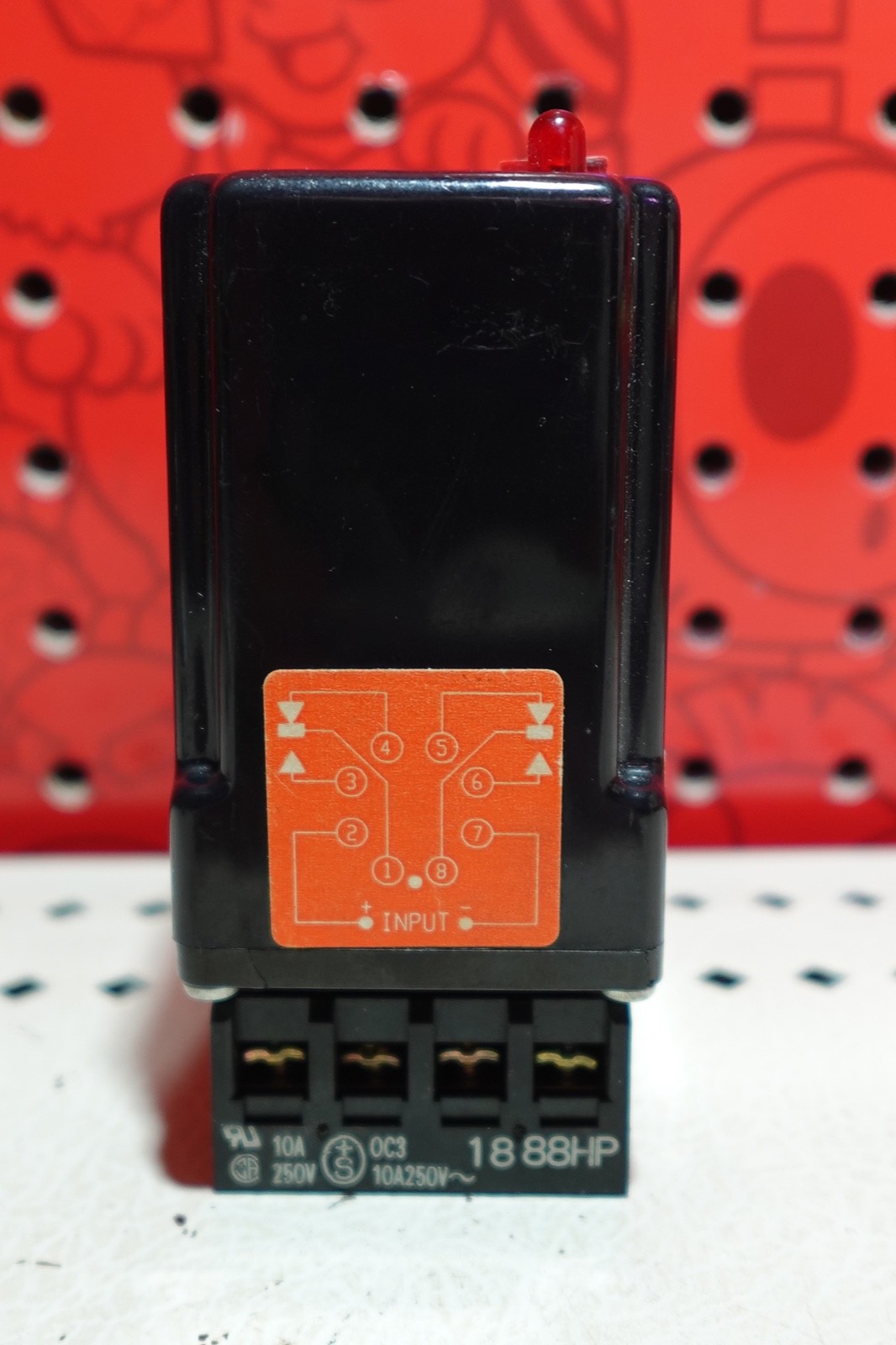 Infitec BMR15S Relay Timer 120 VAC 10 Amp 1-1023 Seconds 8-Pin w Octal Base
