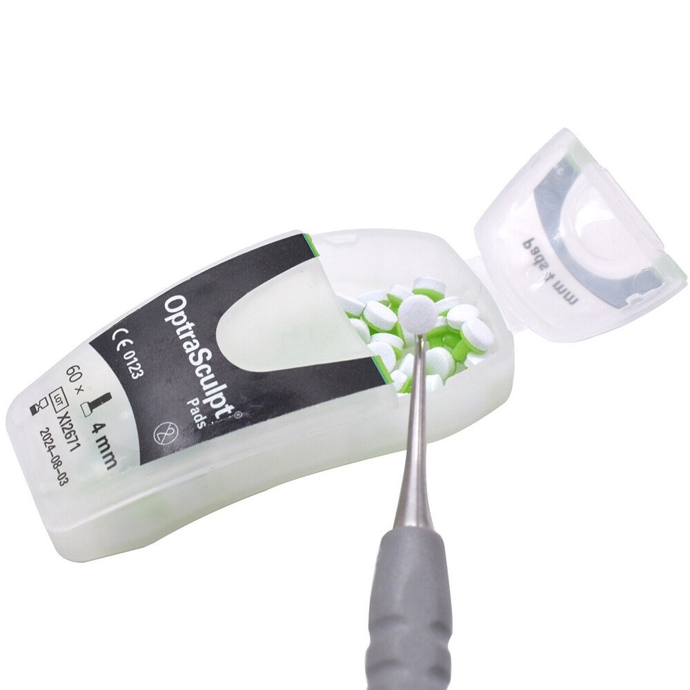 Dental OptraSculpt Foam Pads Kit Veneer Composite Resin Filling Spatula Handle