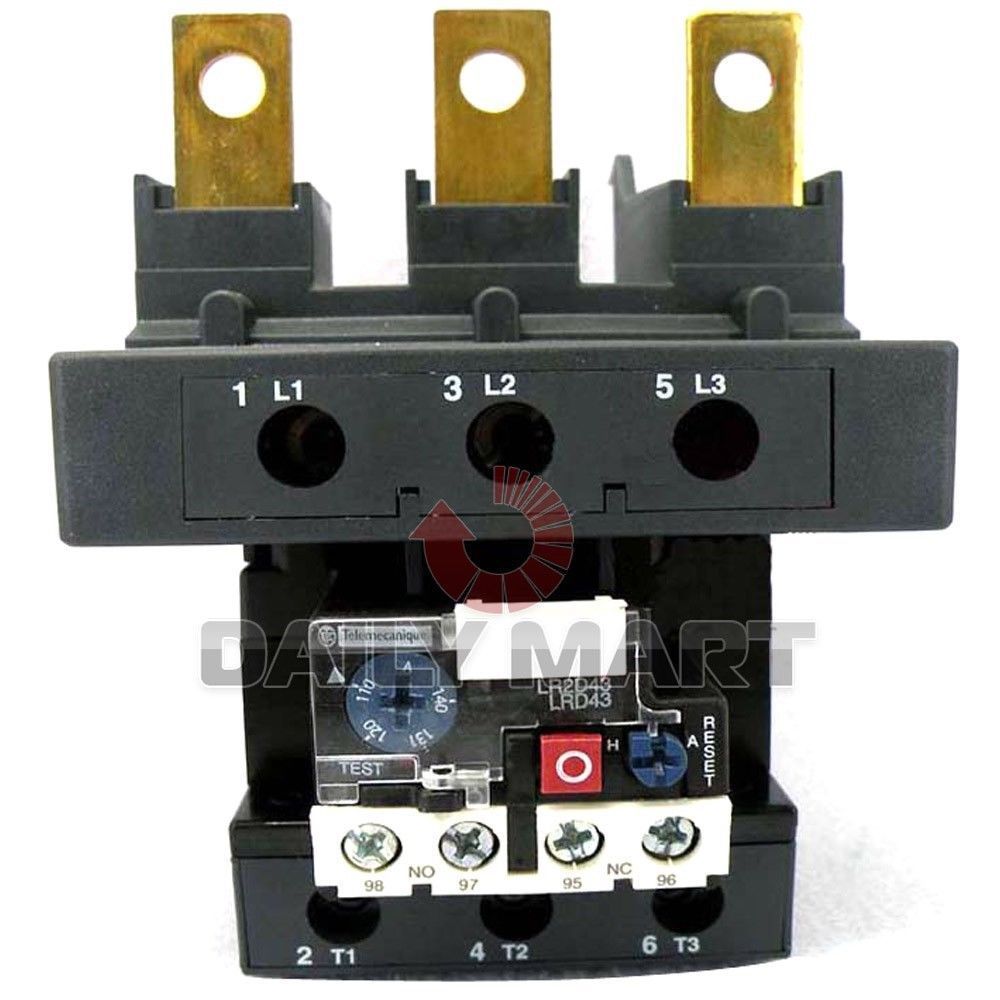 Schneider Electric Thermal Overload Relay LRD4365 80-104A New In Box Free Ship