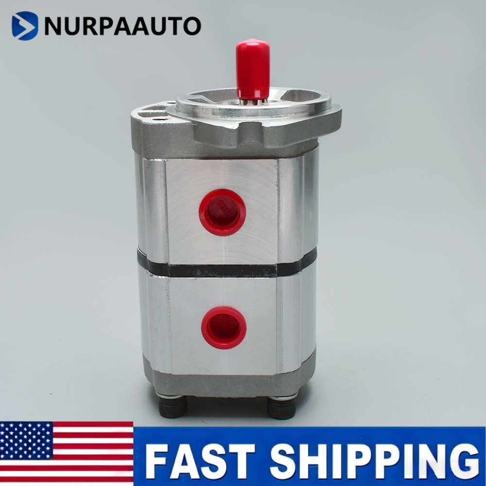 PGP51088G3LP For AGT Hydraulic Pump Two-Section for Skid Steer Loader KTT23 New
