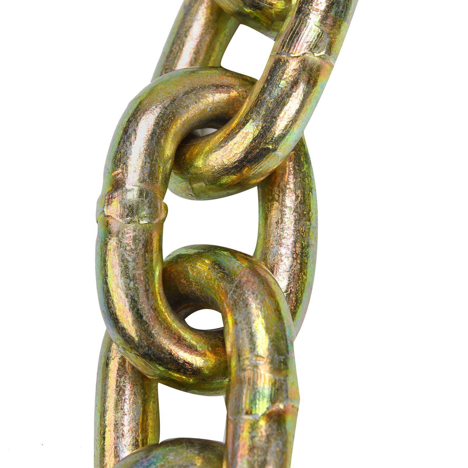 5/16″ 3/8″ 1/2″ x 20′ Tow Chain Binder Flatbed Trailer Transport G70 Heavy Duty