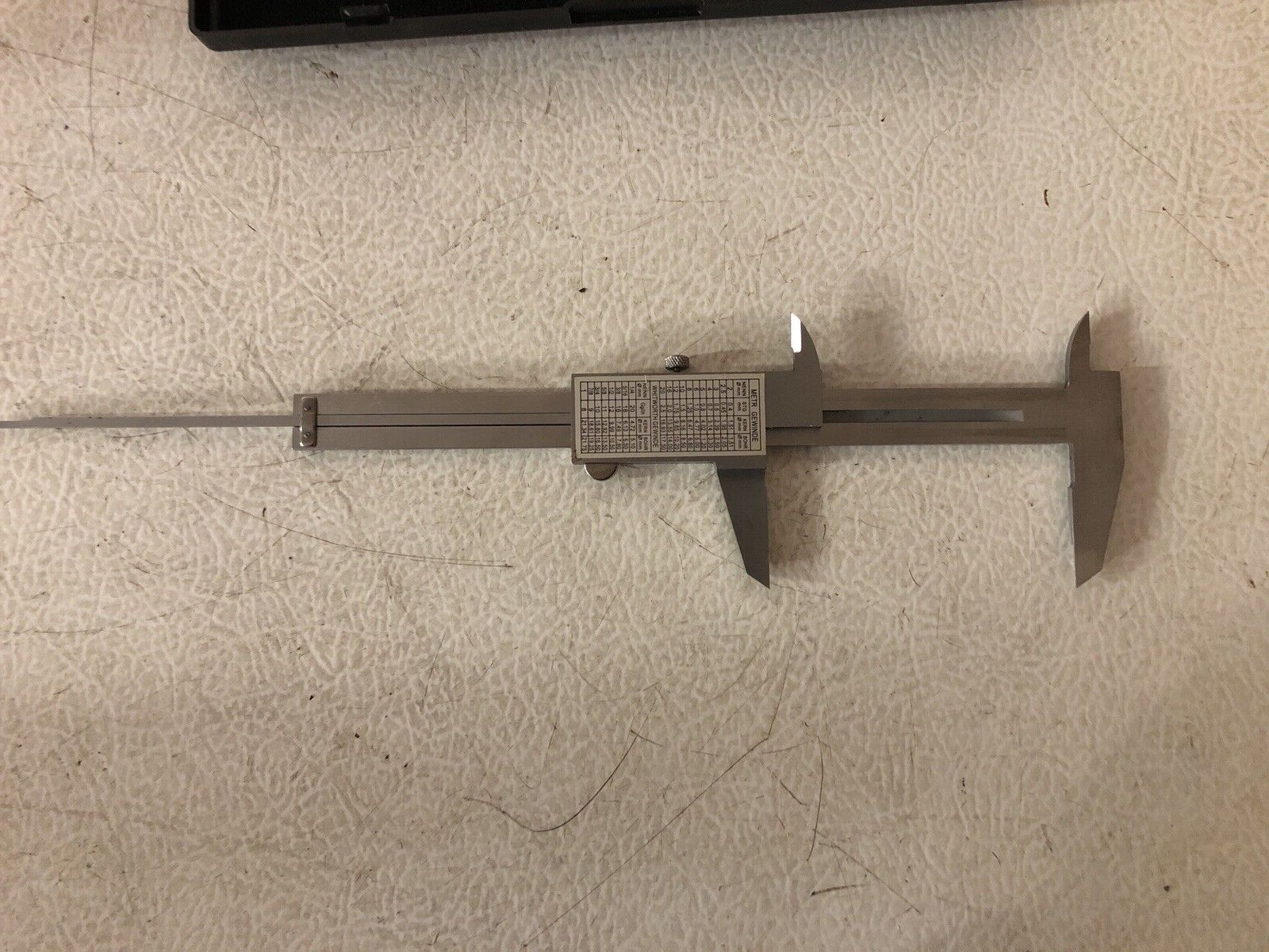 Value Collection 103-1501 6″ Carbon Steel Vernier Caliper-Used-100% to Charity