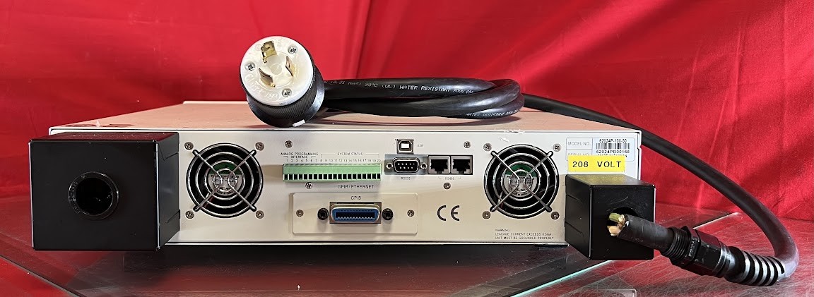 Chroma 62024P-100-50 Programmable DC Power Supply, 0~100V, 0~50A, 1200W