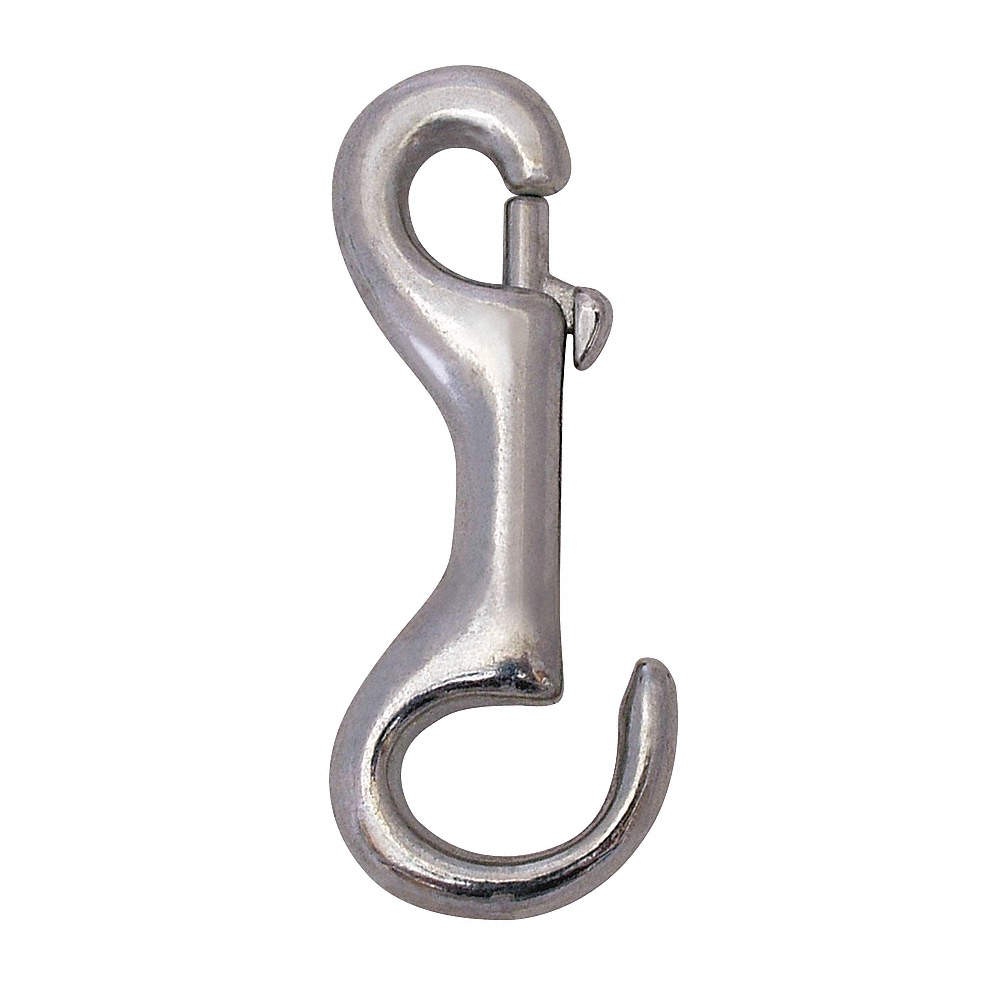 LUCKY LINE PRODUCTS 4GGJ5 PK 5 Slide Bolt Snap, Iron, 5/16 in Eye Dia 4GGJ5