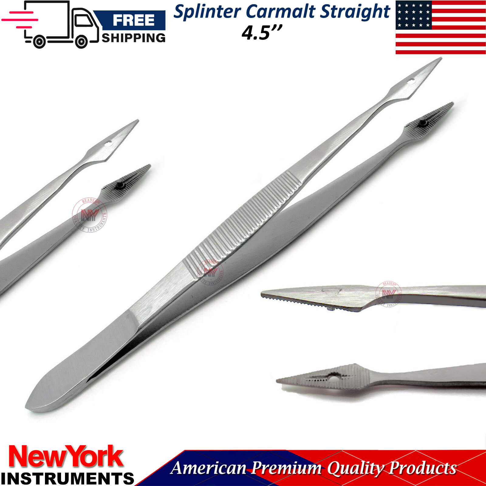 Splinter Removal Kit Splinter Forceps & Lancet Veterinary Surgical Instruments
