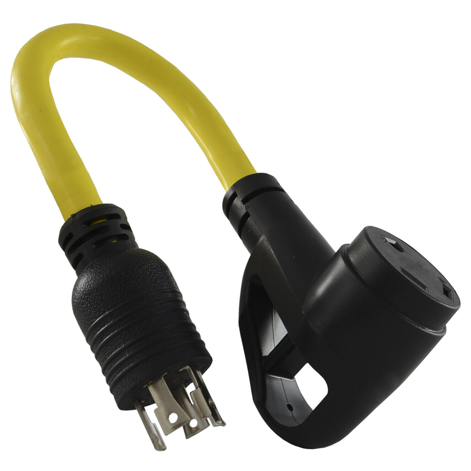 RV L14-30P Male to TT-30R Female 30 Amp Extension Cord Power Adapter Generator