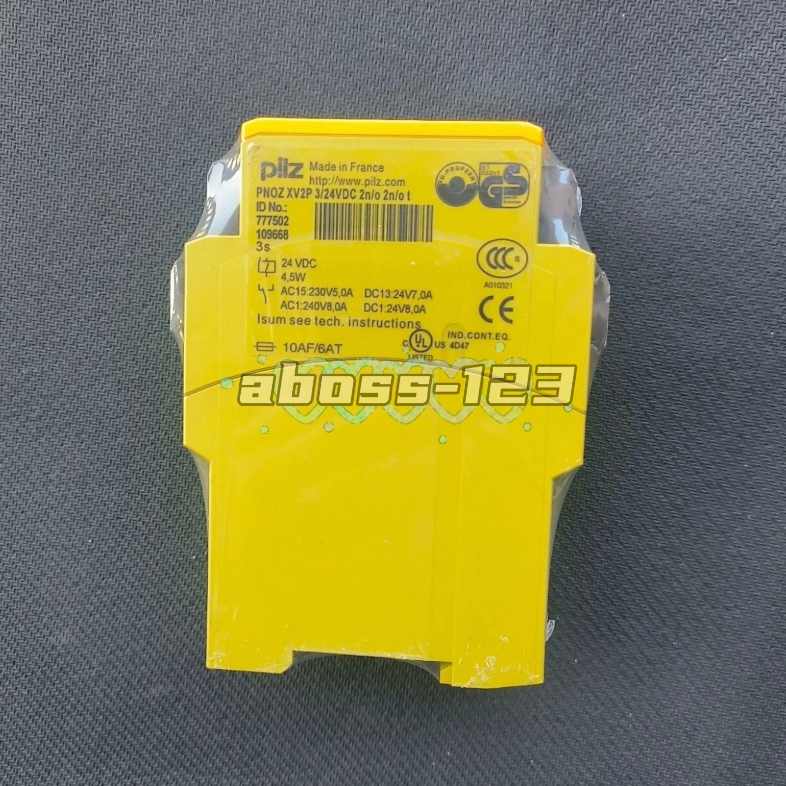 PILZ 777502 PNOZ XV2P Safety Relay#1pcs new in box
