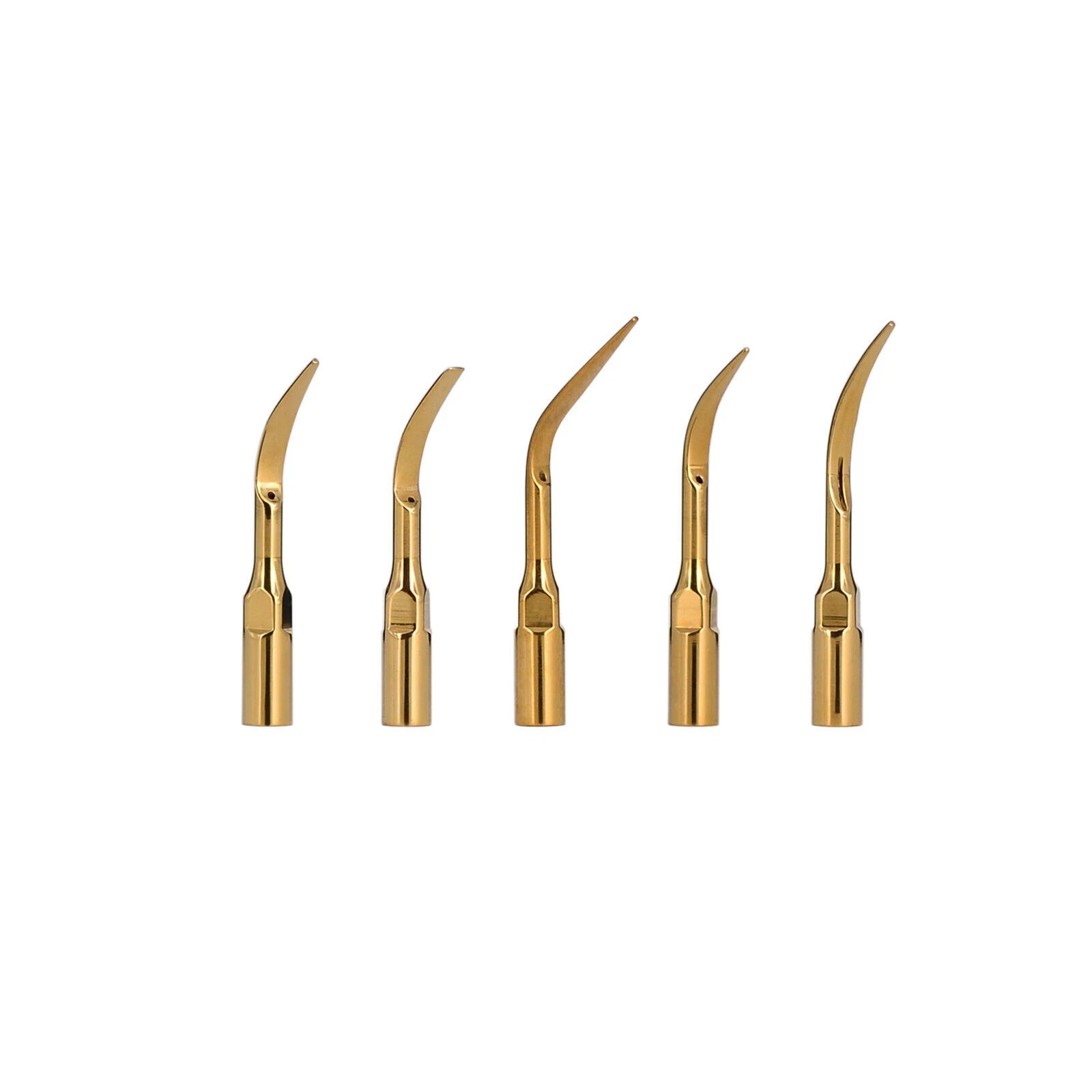 Dental Endo Ultrasonic Scaling Piezo Tip Golden Coated Fit For Woodpecker EMS