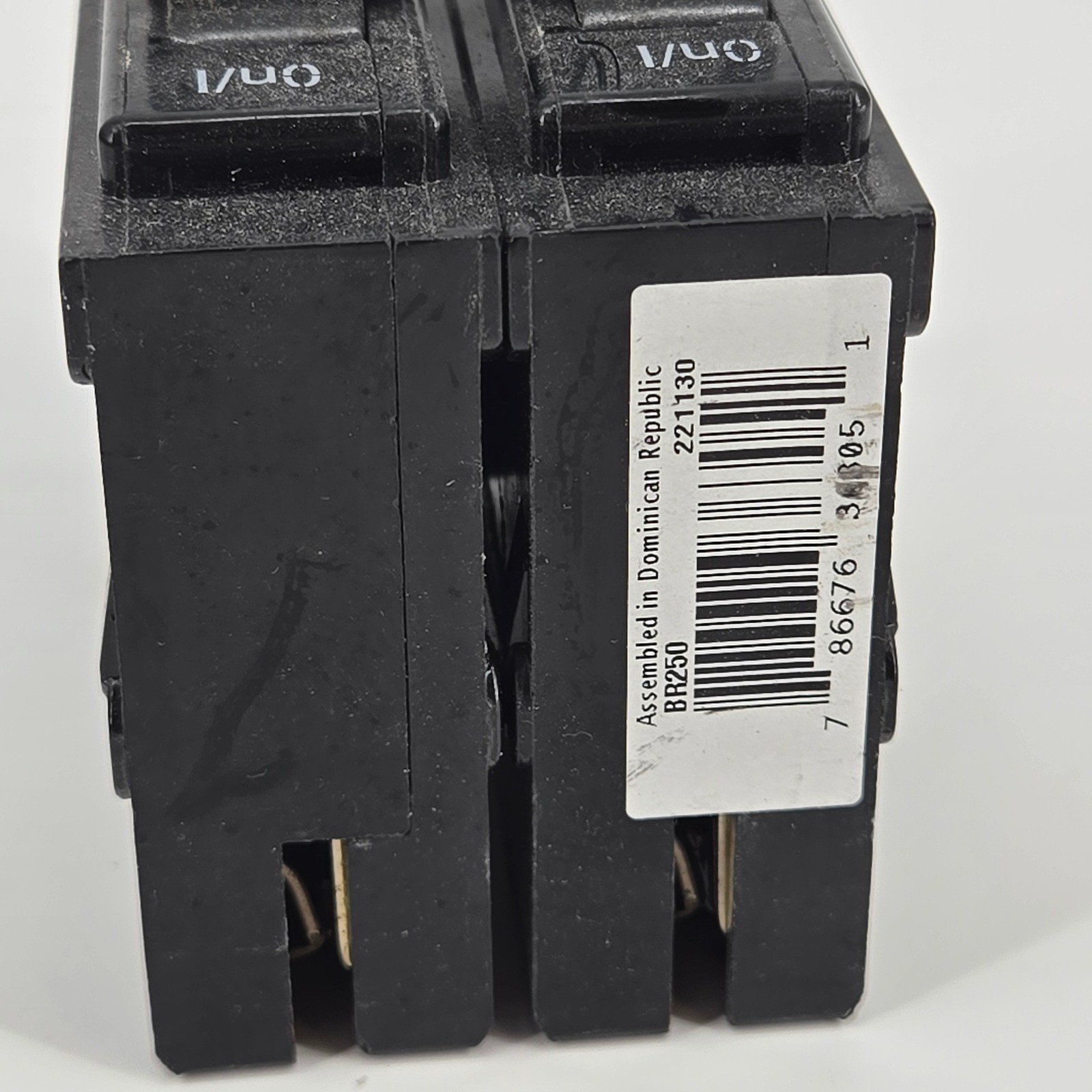 Eaton BR250 50A 2-Pole Circuit Breaker Type BR 120/240V Common Trip 50 Amp NOS