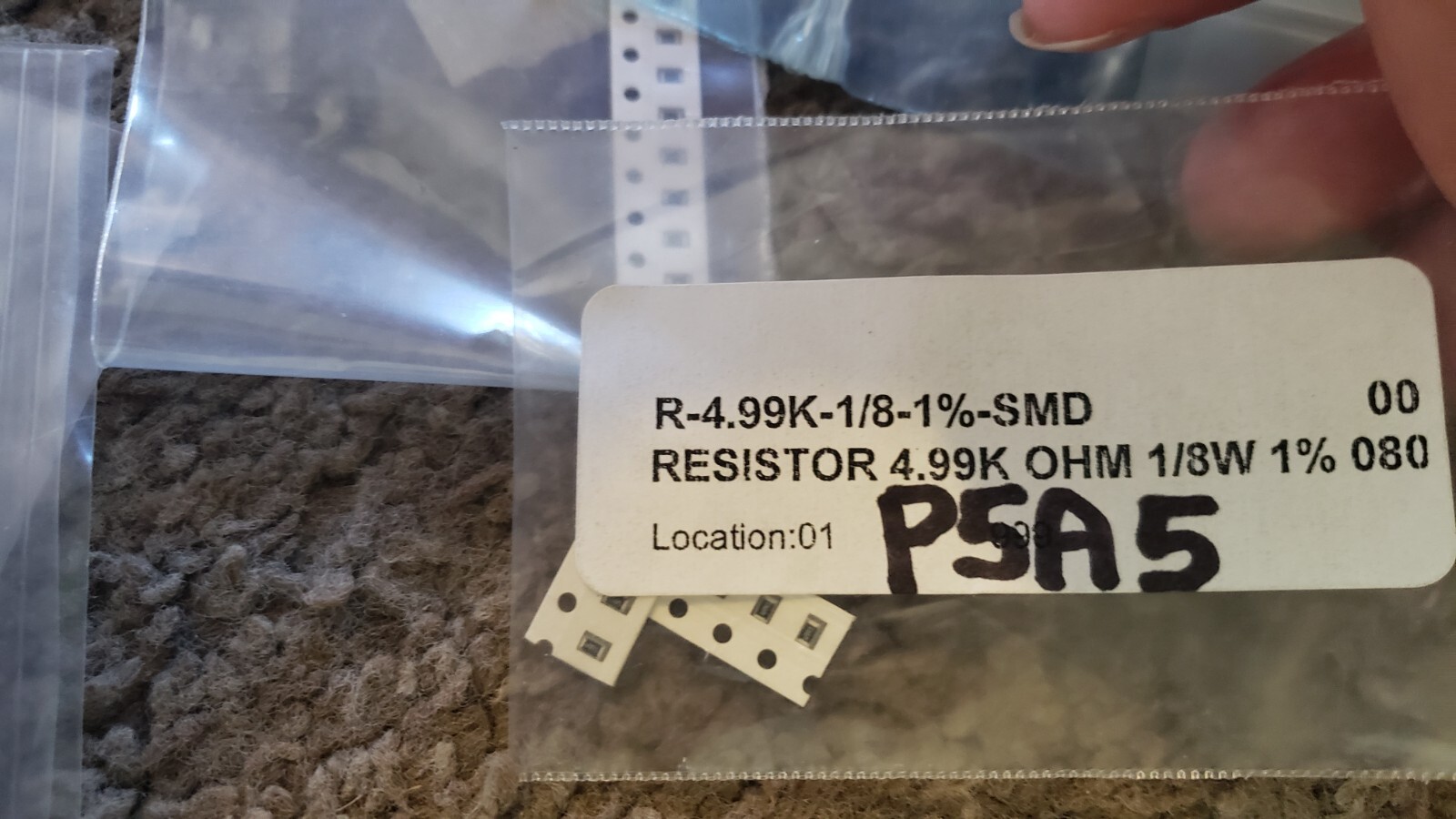 NEW HUGE Variety LOT 1000 Surface Mount IC Chips Resistors # MCR10EZH ERJ-6ENF