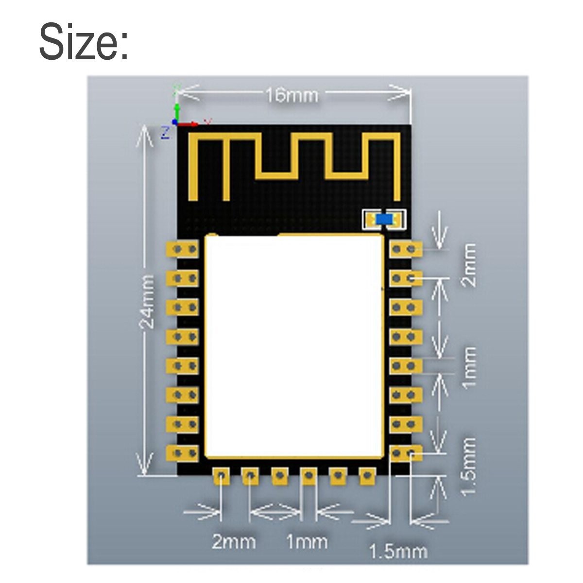 ESP8266 ESP-12E WIFI Microcontroller 802.11N Module Arduino NodeMCU MicroPython