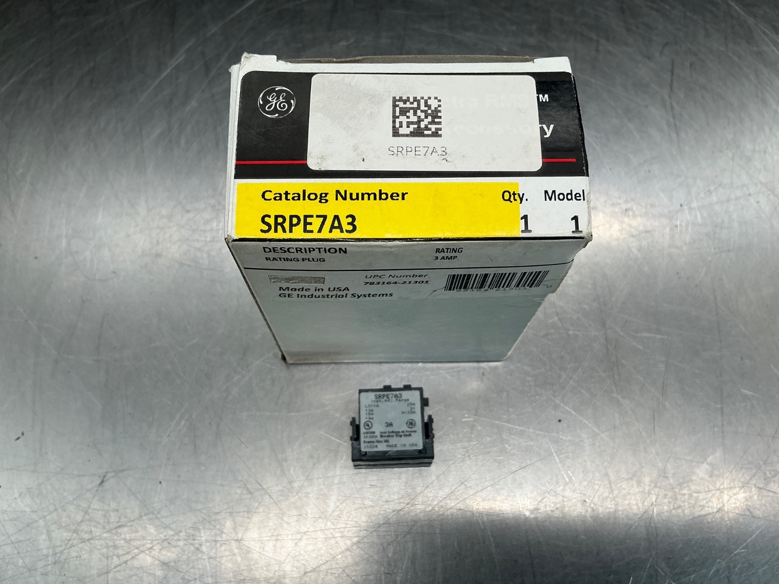 GE SRPE7A3 Rating Plug 3a