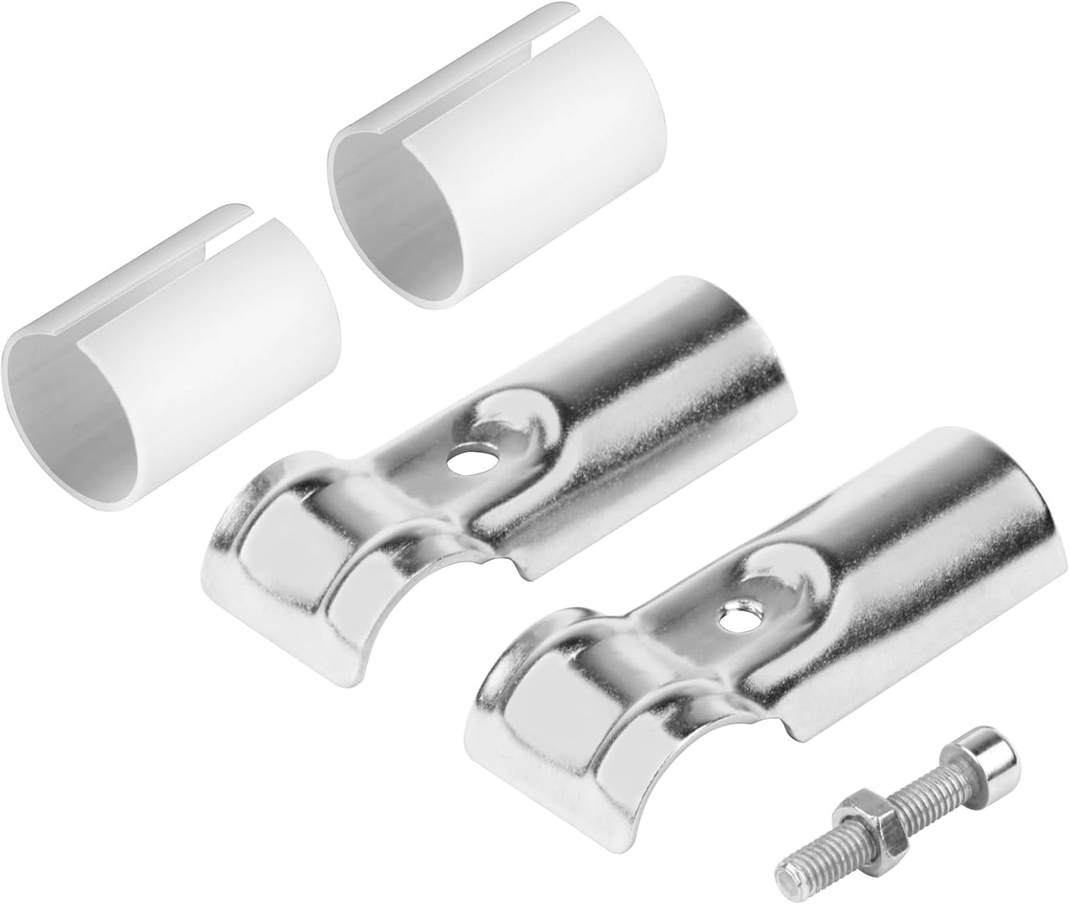 10 Sets T Pipe Connector, Fits 3/4″ EMT Conduit with PE Adapter Shims | Tee Clam