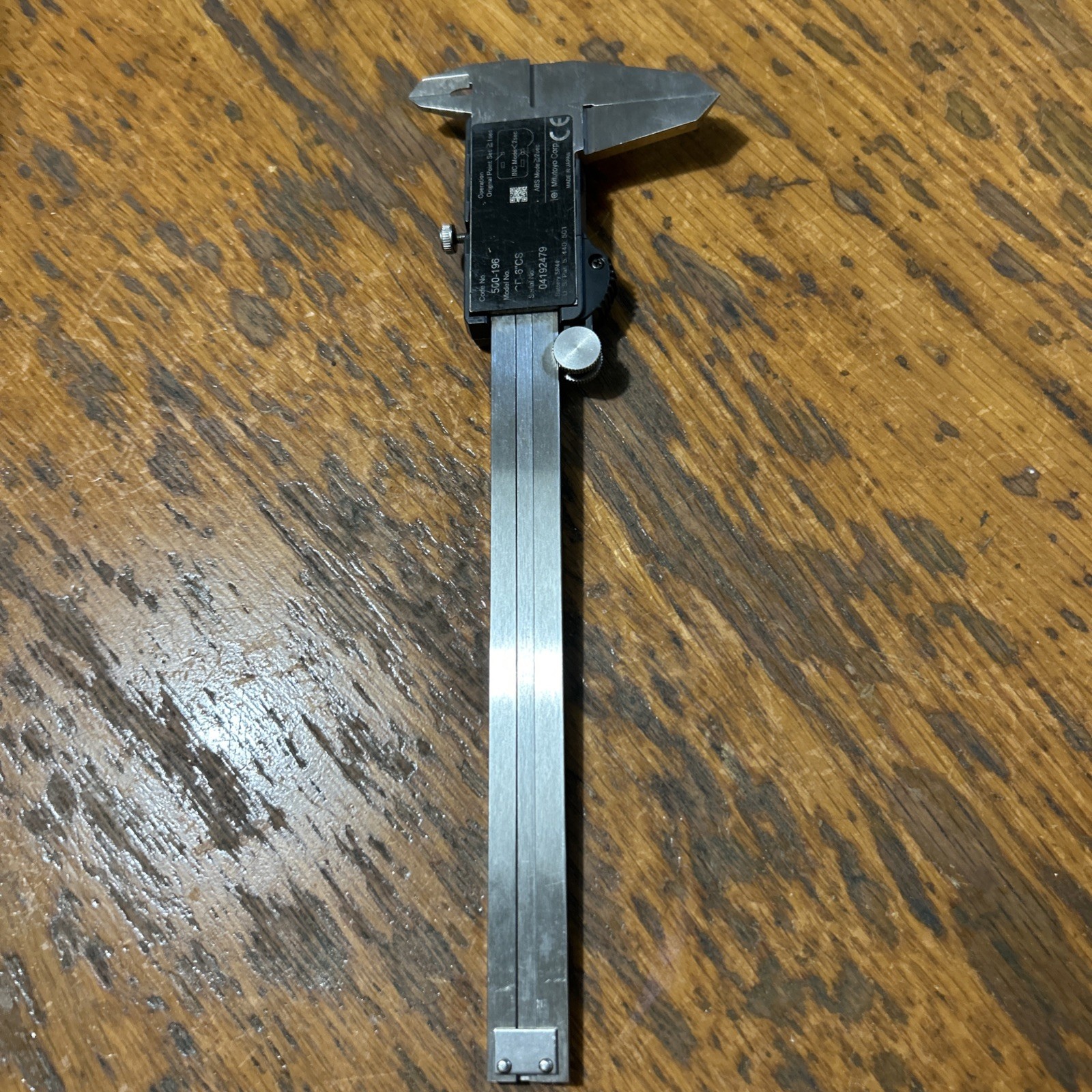 0-6″/ 0-150mm Absolute Digimatic Caliper Mitutoyo working with case pre-owned