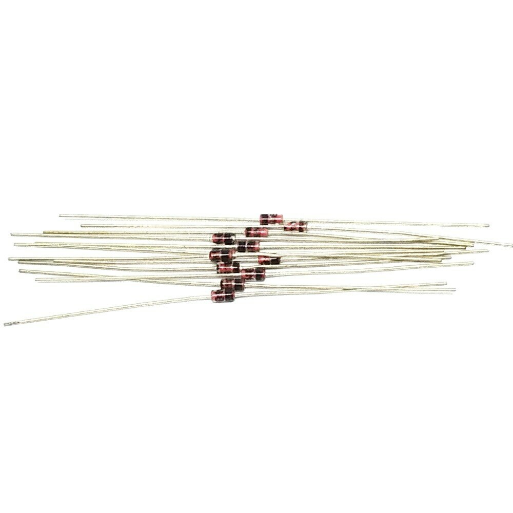 100pcs 1N4148 Diode DO-35 100V 200mA Switching Signal Diode USA SHIP/SOLD