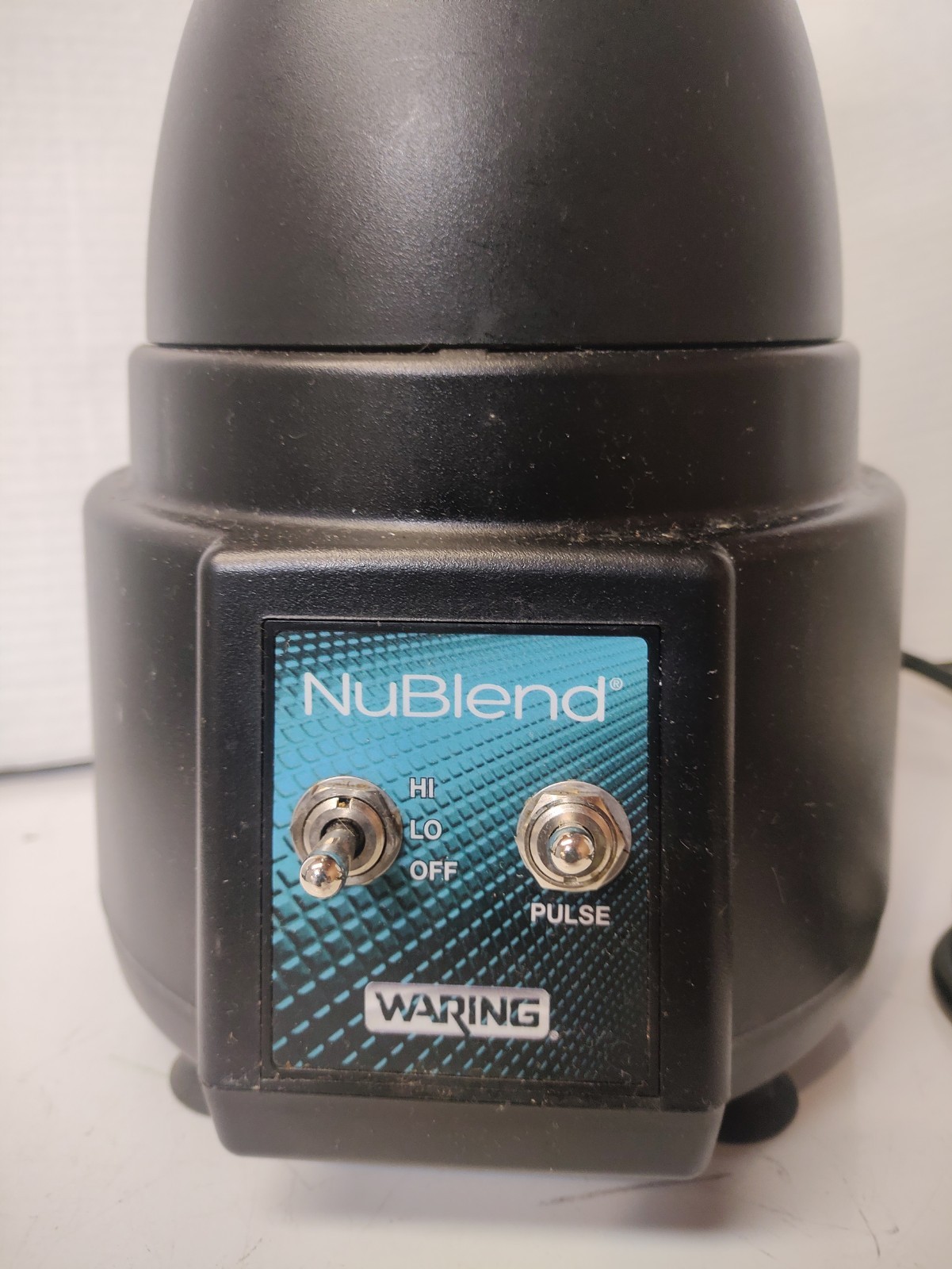 Waring Commercial NuBlend Blender 44oz BB165 Base Tested & Working Excellent