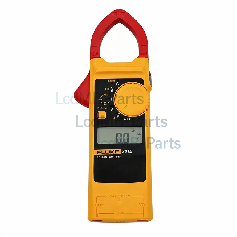 Fluke 301E AC/DC Clamp Meter 1000A AC/DC Voltage 600V Backlight Resistance Diode