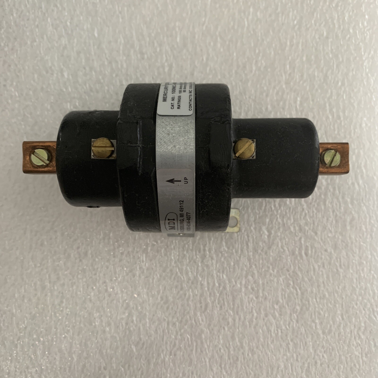100NC-48D 48V MERCURY DISPLACEMENT CONTACTOR MDI (LOT OF 1)