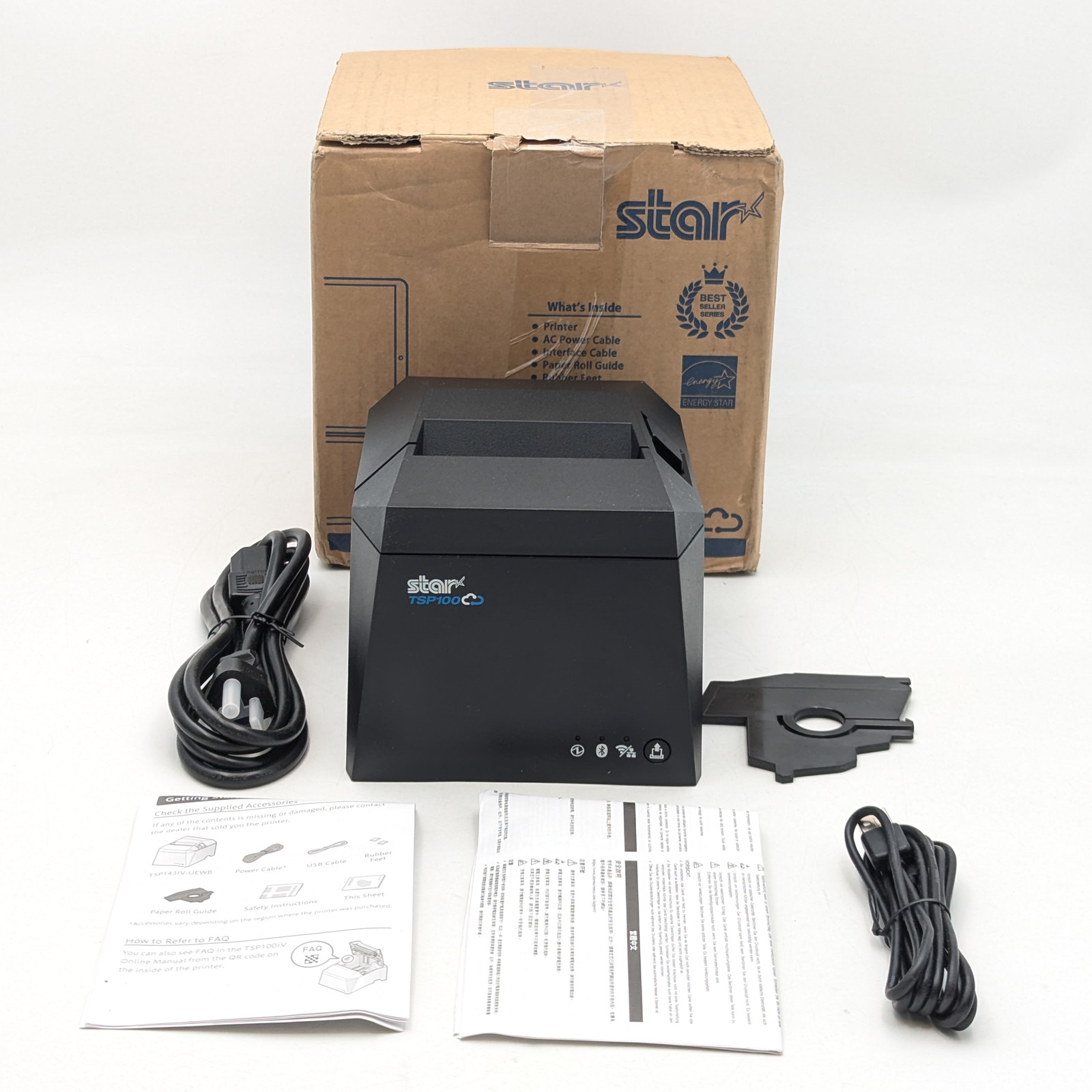Star Micronics TSP100A TSP143IV-UEWB Thermal Receipt Printer (39473810) | Black