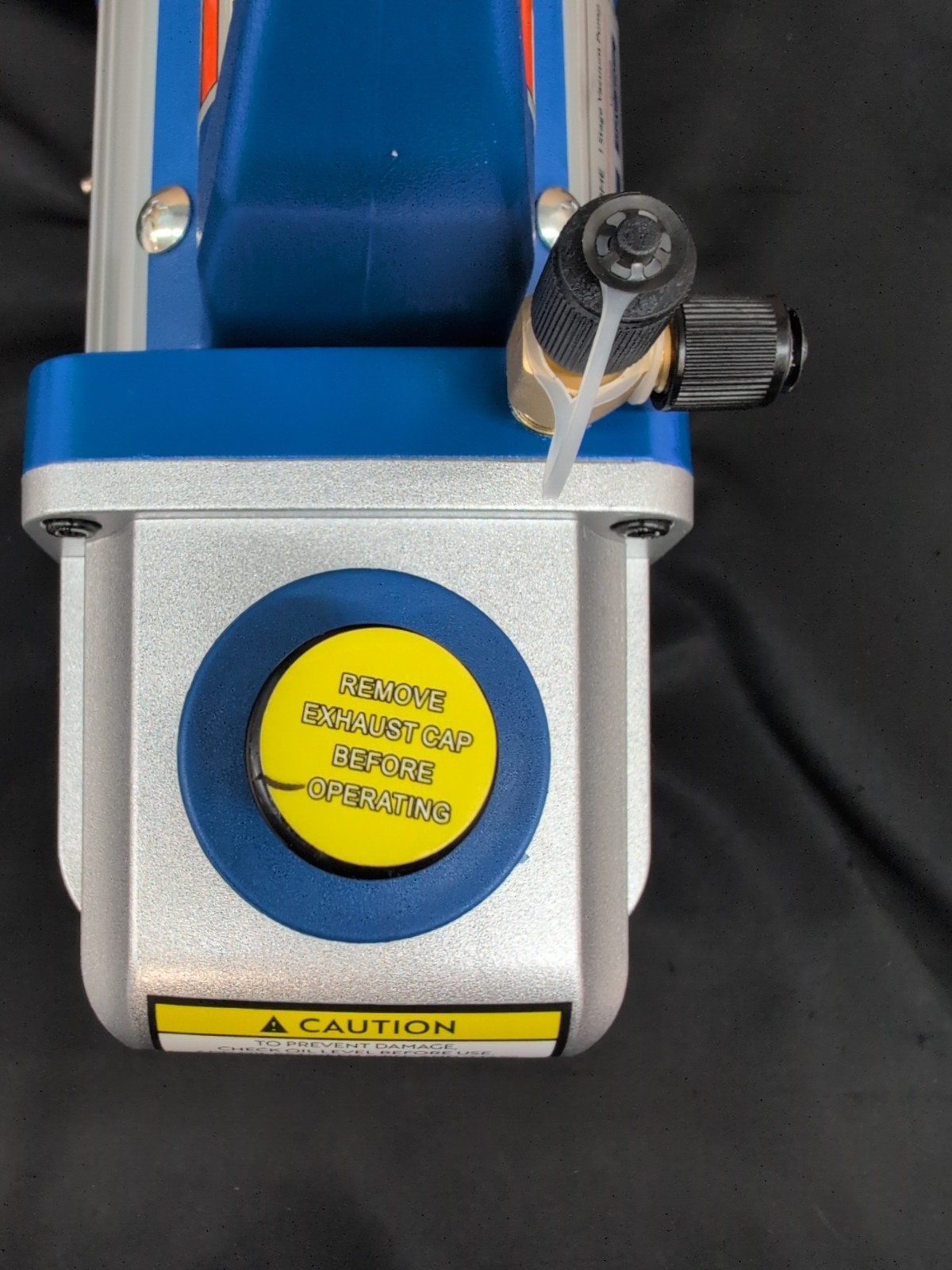 VivoHome 110V 1/4 HP 3.5 CFM Single Stage Rotary Vane Air Vacuum Pump Oil Bottle