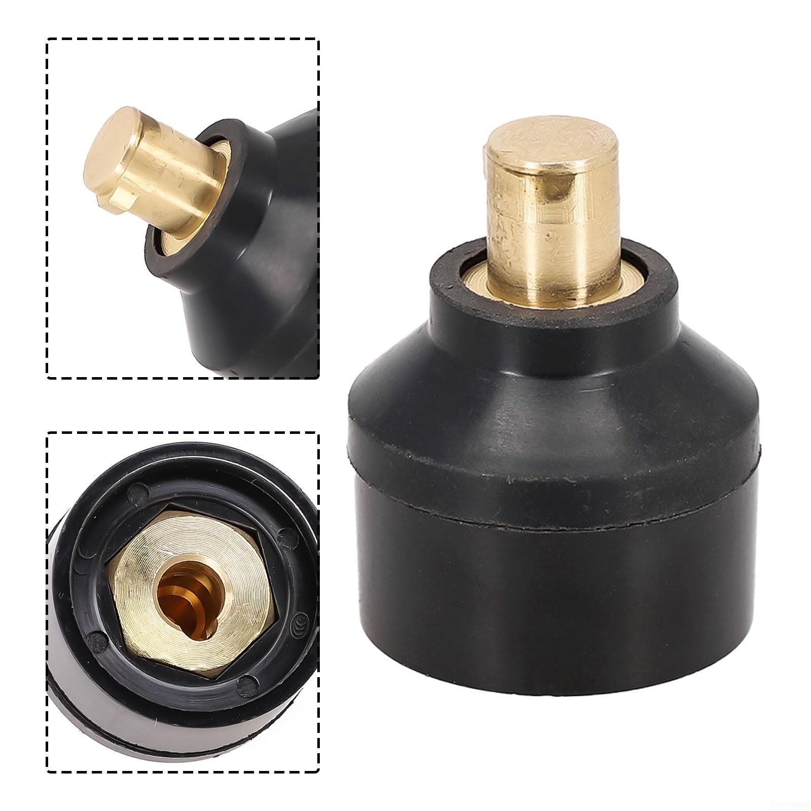 TIG Torch Connector Adapter, Convert 10-25(9mm) To as picture show