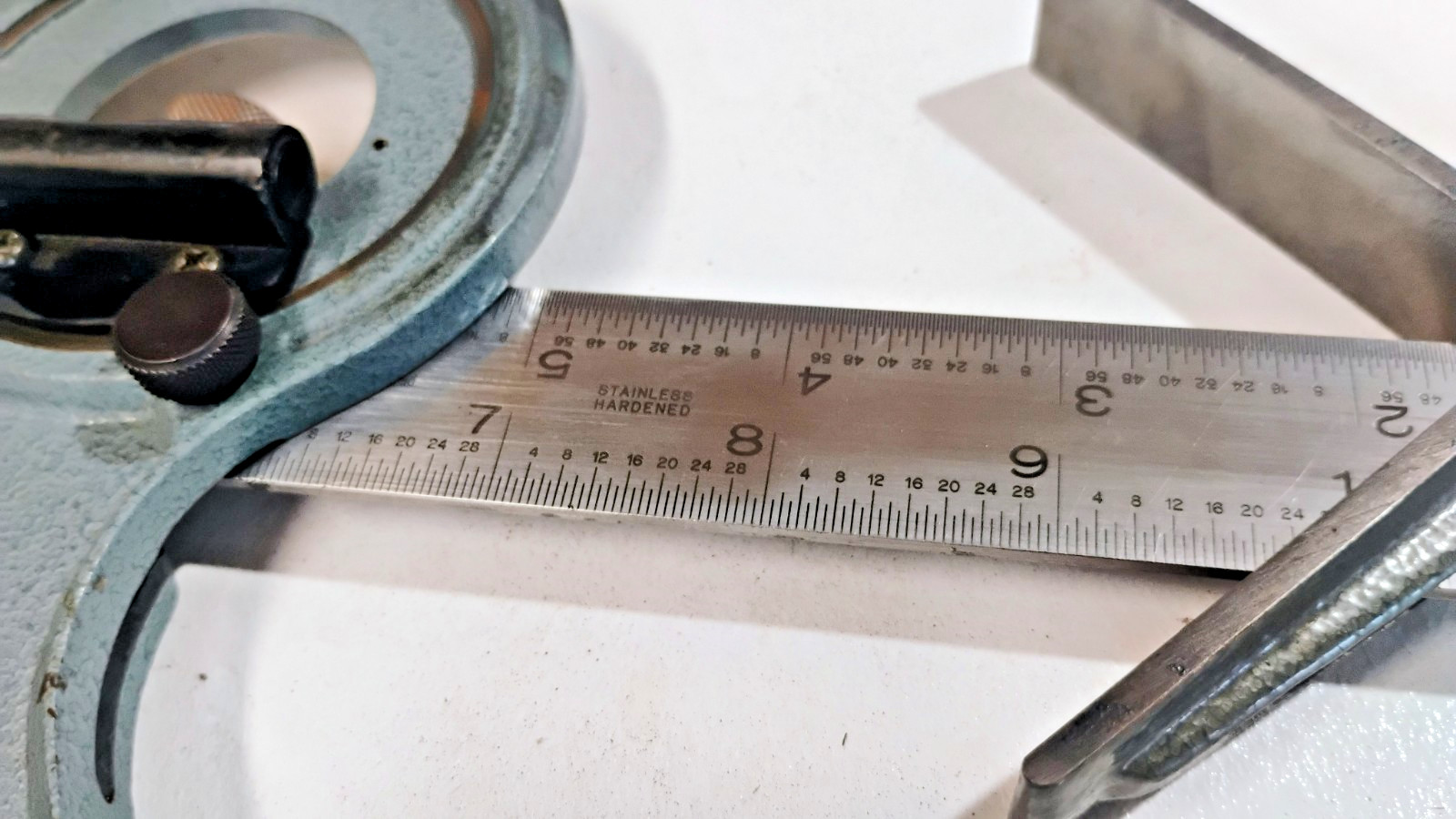 Mitutoyo 4-Pc. Combination Square Set Hardened Ruler & Heads Made In Japan