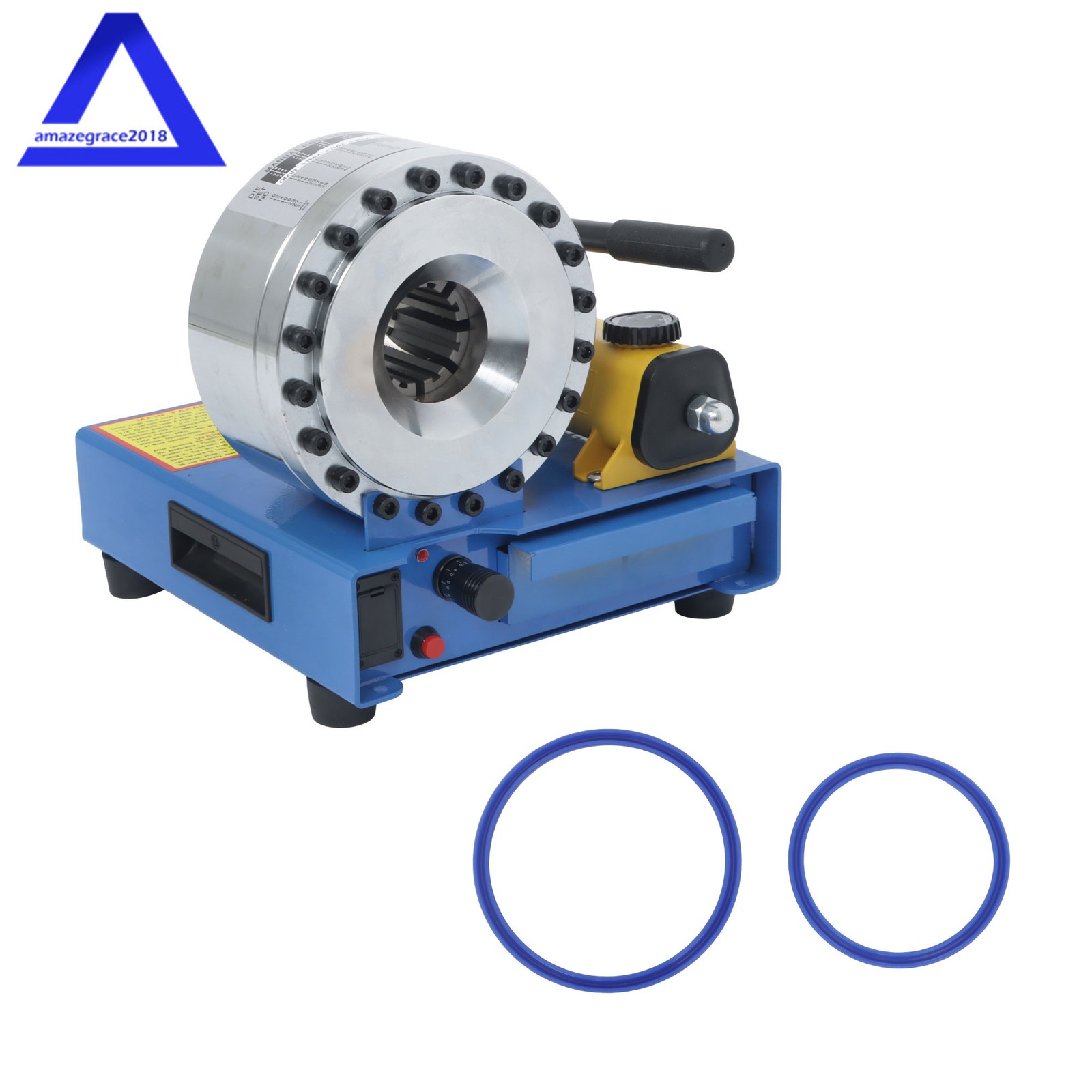Hose Crimper High Pressure Hydraulic Hose Crimping Machine With 8 Sets Dies